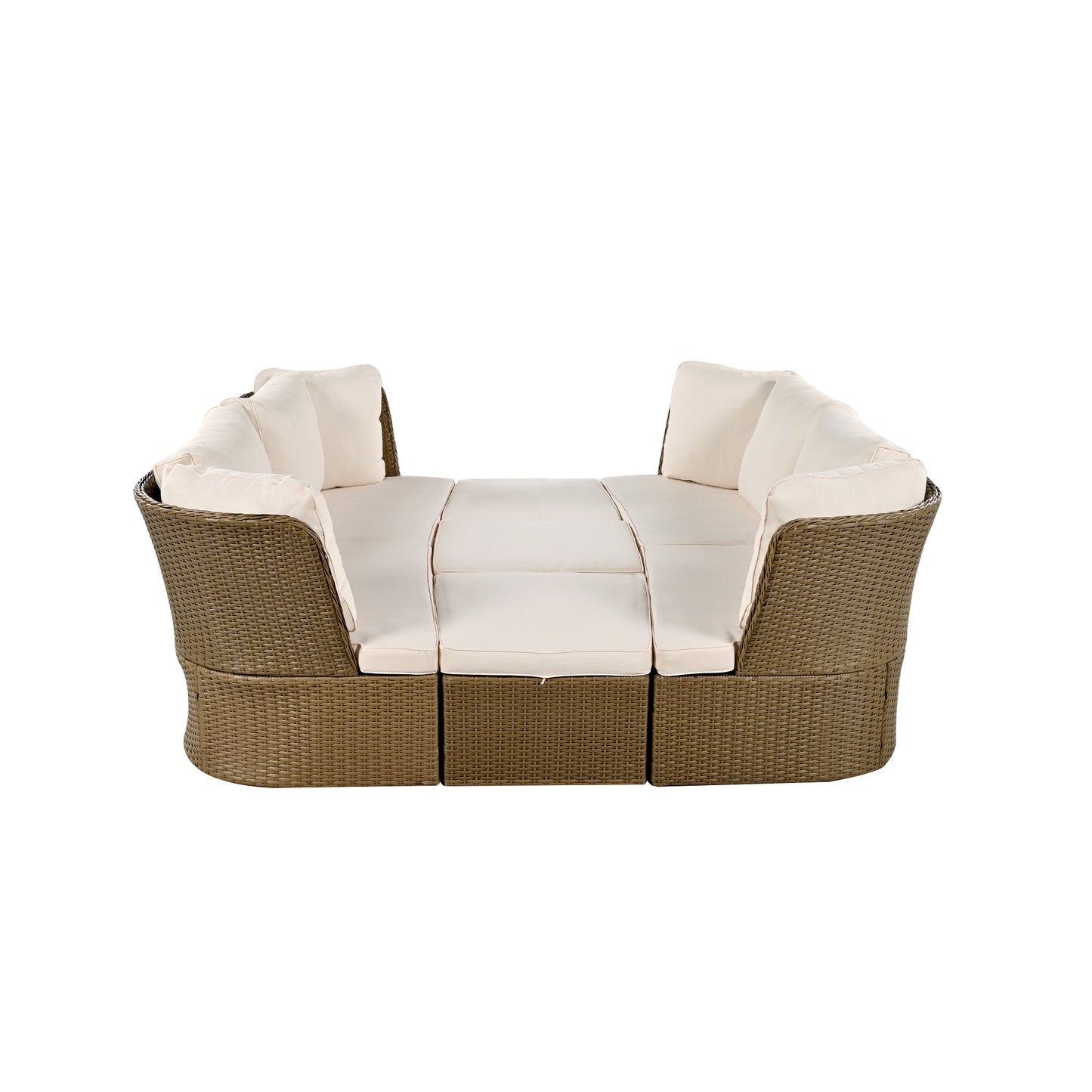 Jiron Contemporary Wicker Patio Set