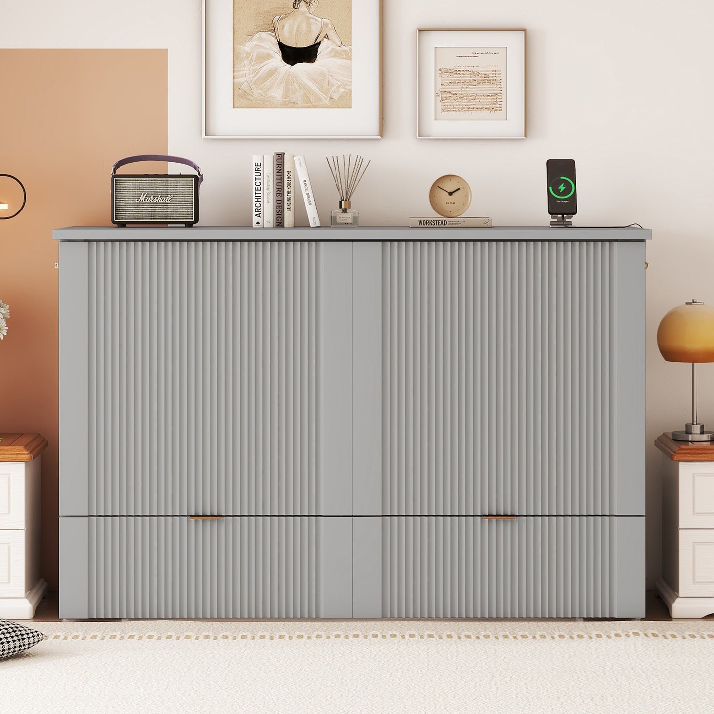 Marcel Modern Bed Drawer Combo