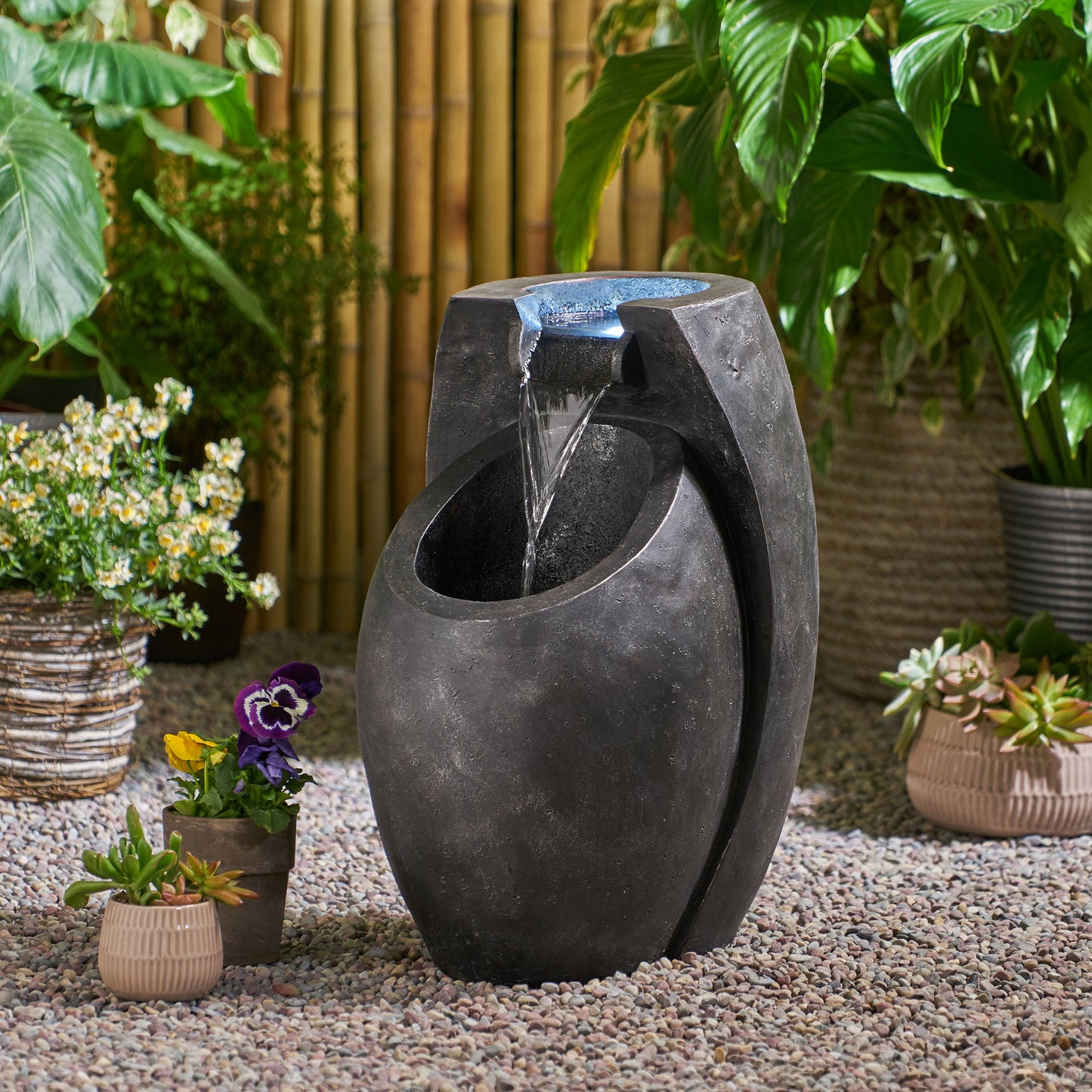 Napa Contemporary Floor Fountain