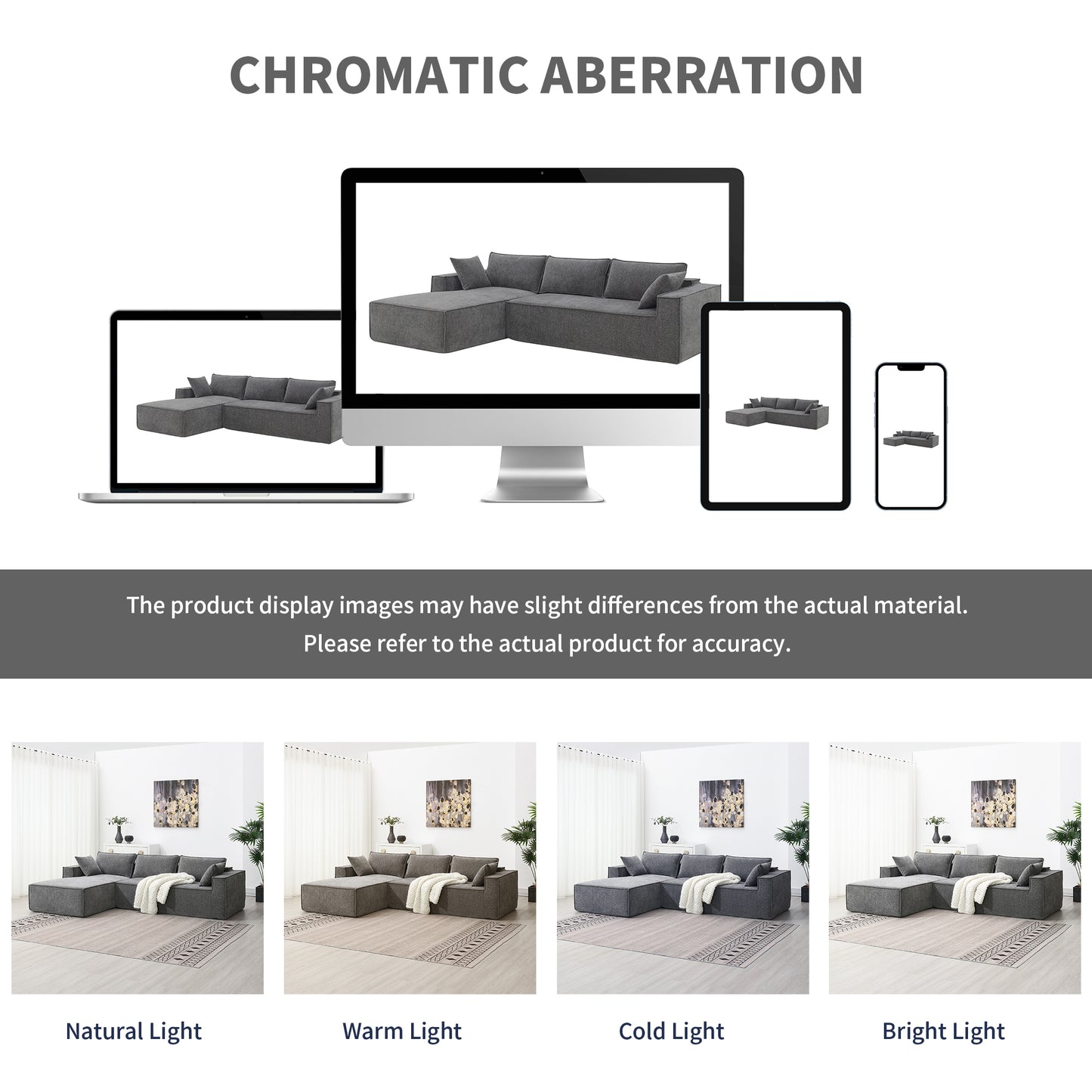 Kingsly Contemporary Modular Sofa Set