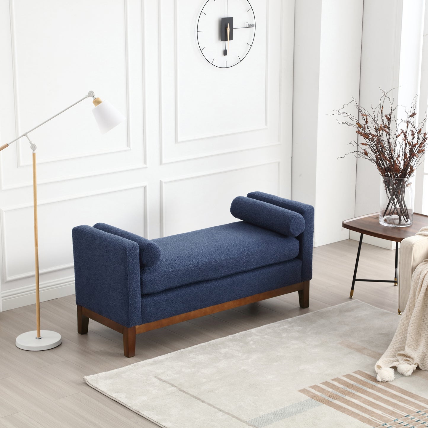 Justo Contemporary Elegant Upholstered Bench