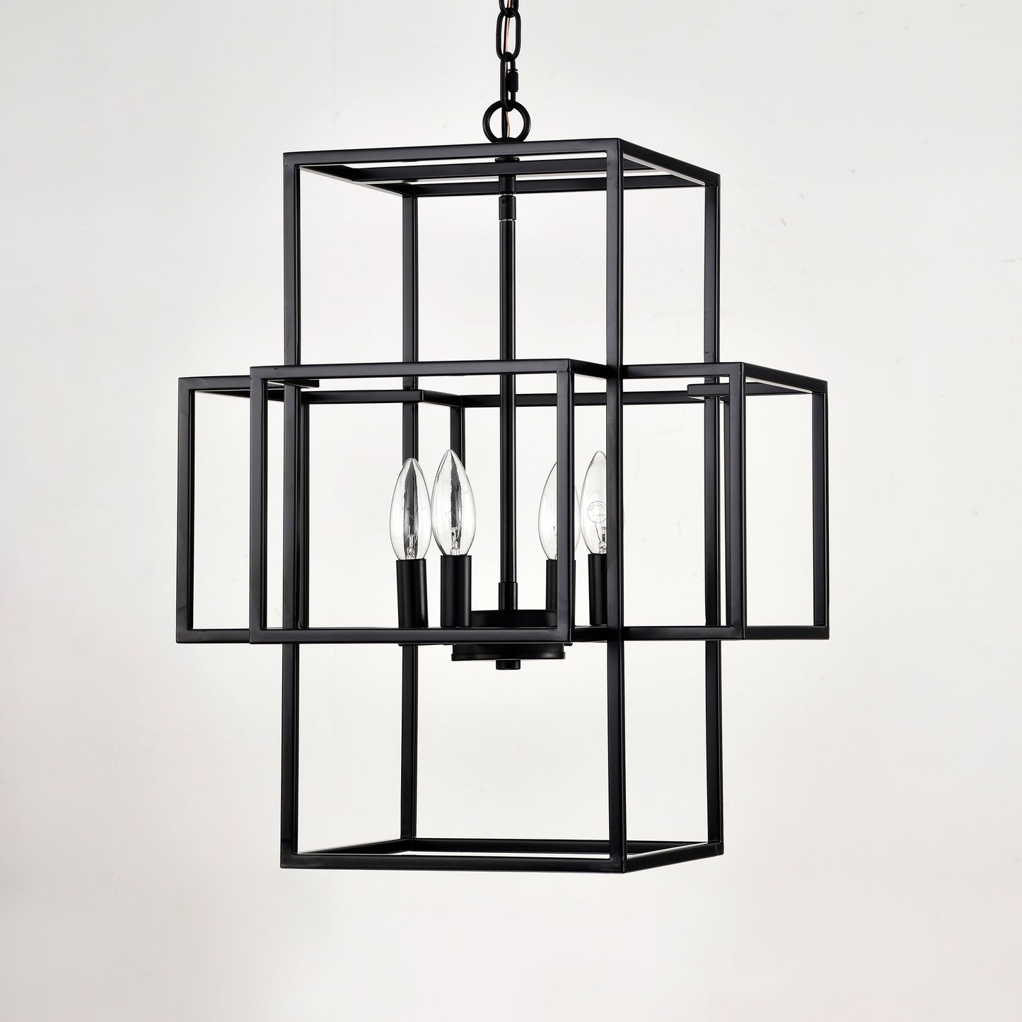 Marites Industrial Farmhouse Lantern Pendant