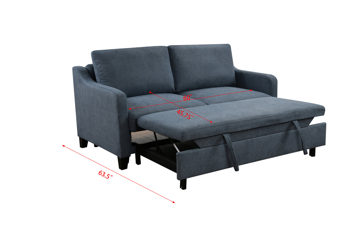 Napa Modern Darby Convertible Sleeper Sofa