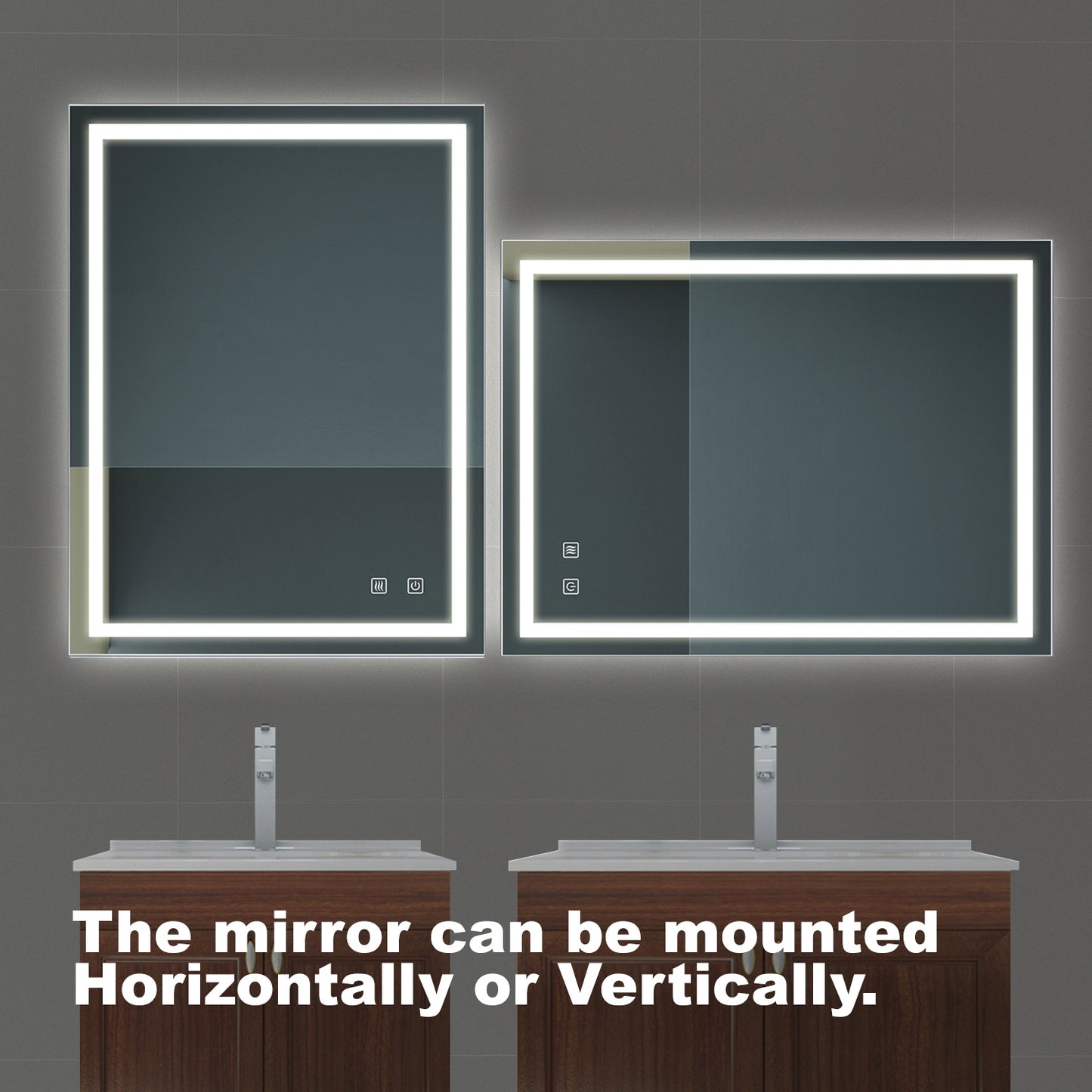 Marcel Contemporary Vanity Mirror