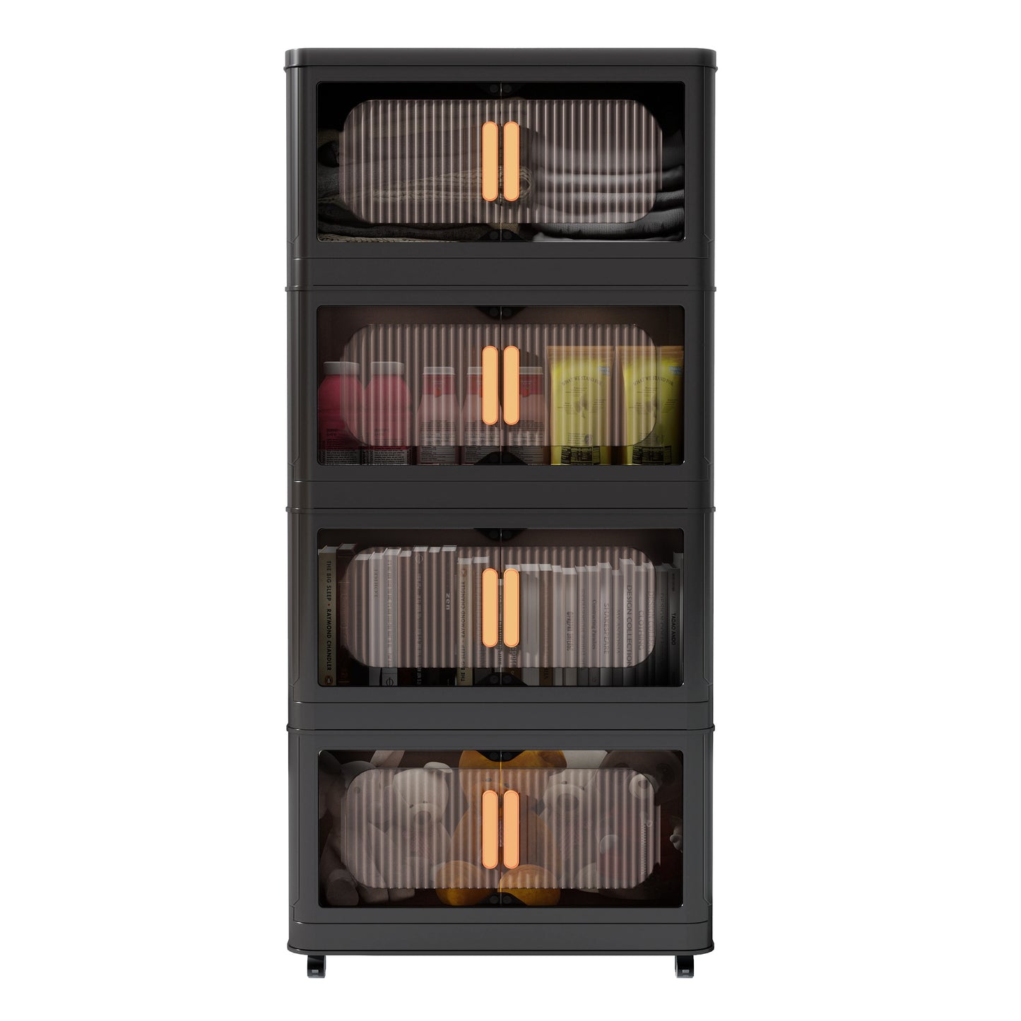 Napa Modern Folding Storage Cabinet
