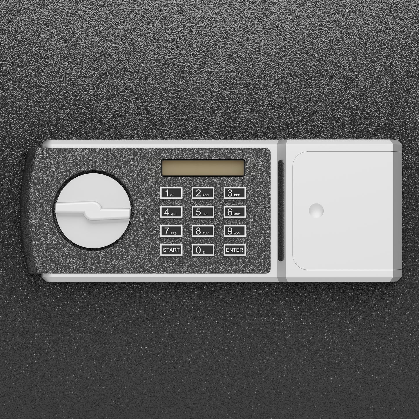 Luz Modern Carbon Steel Safe Box