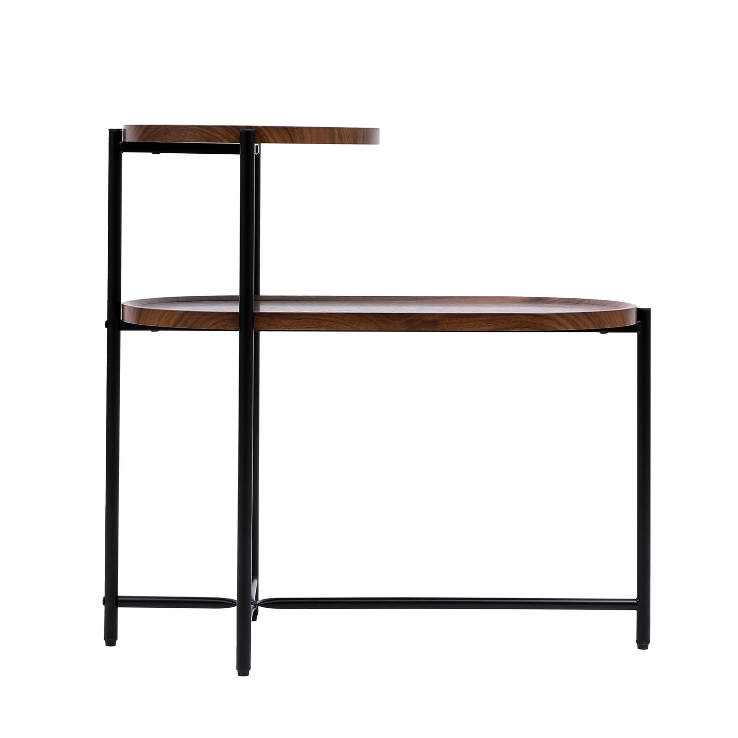 Cleo Mid-Century Walnut Coffee Table