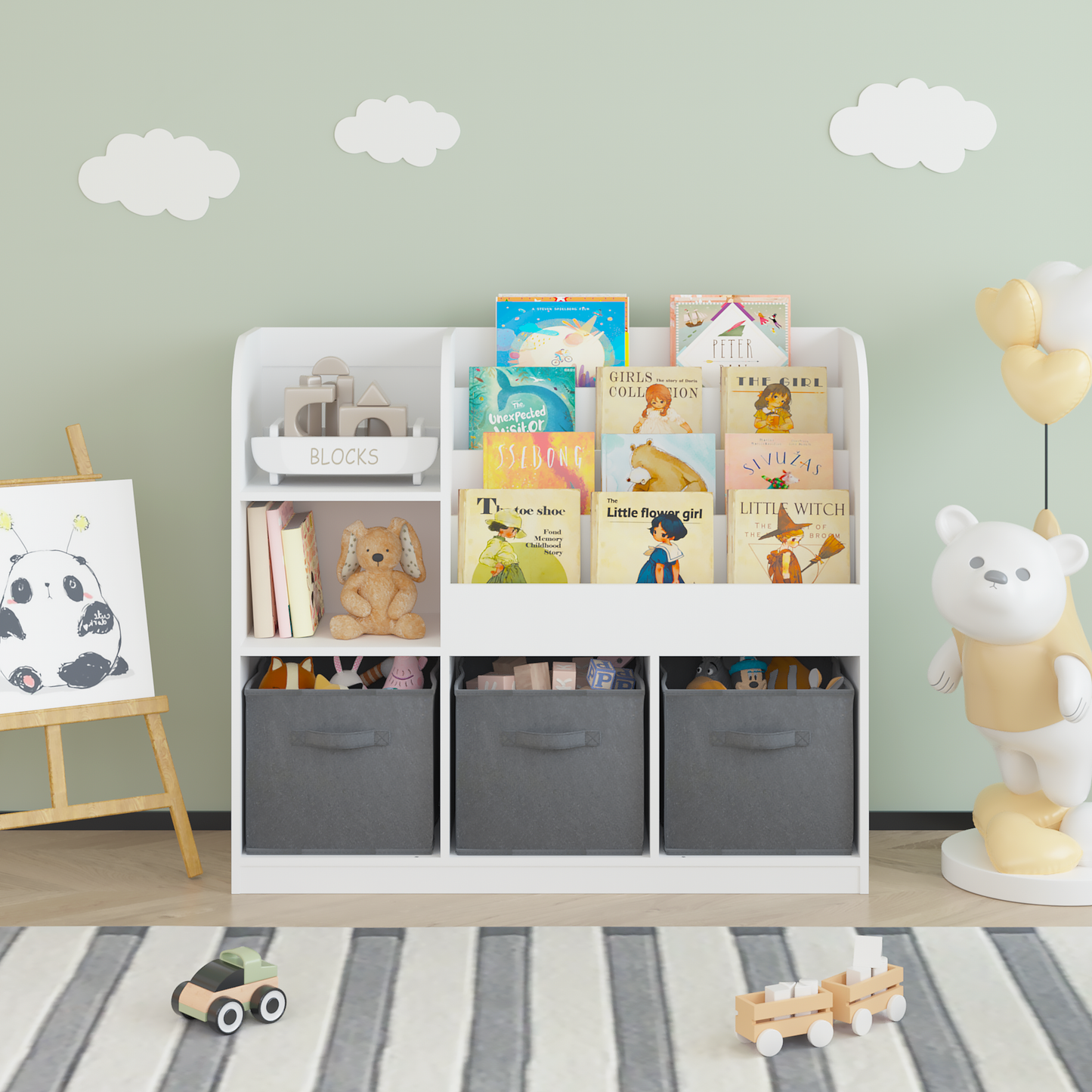 Marcel Modern Multifunctional Storage Bookcase