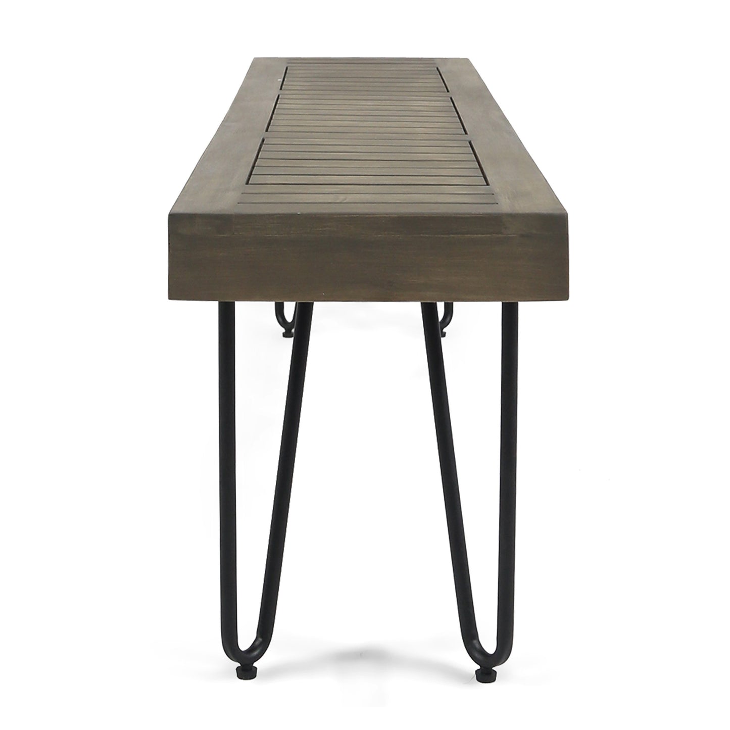 Silverleaf Industrial Wood Seating Bench