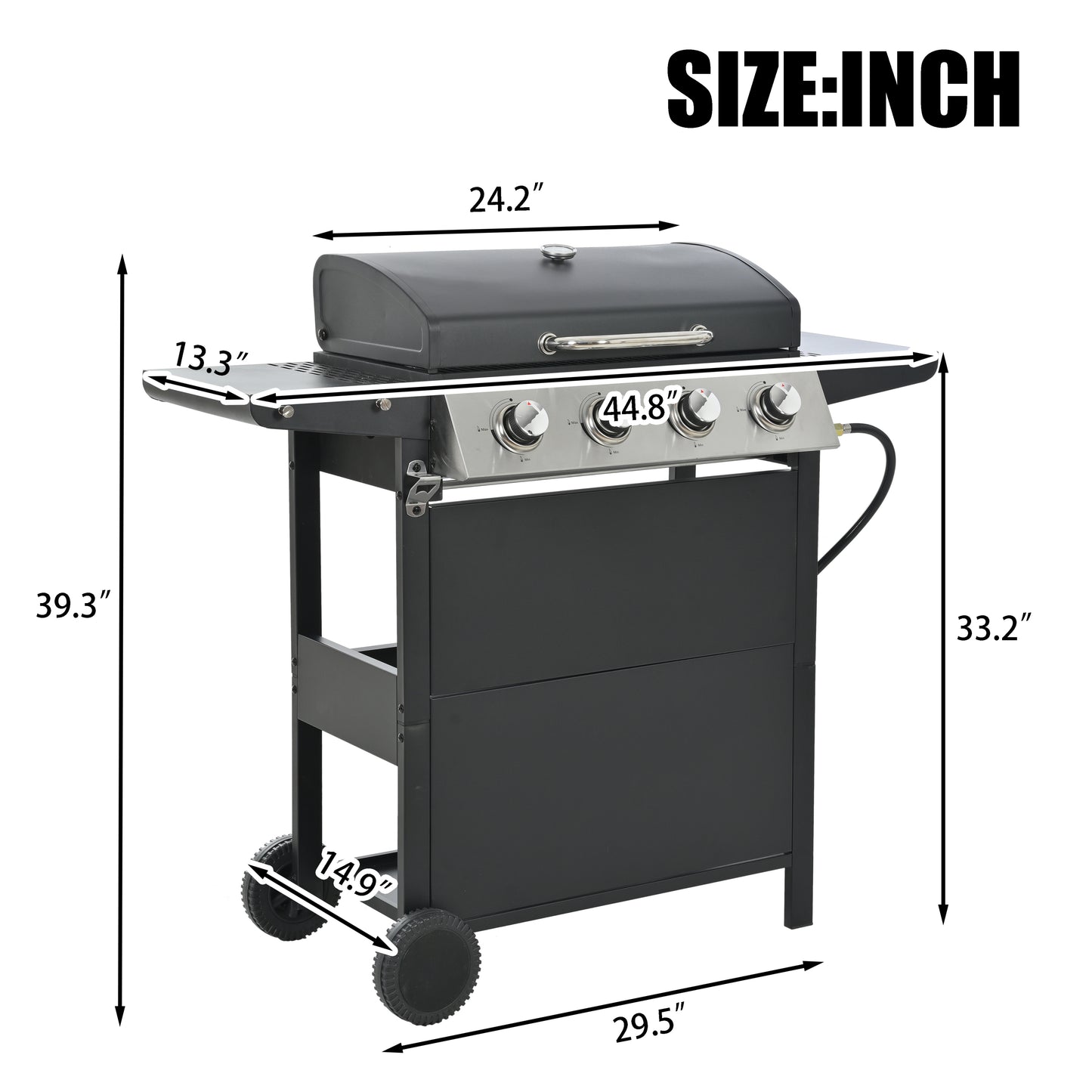 Healdsburg Industrial Gas Grill