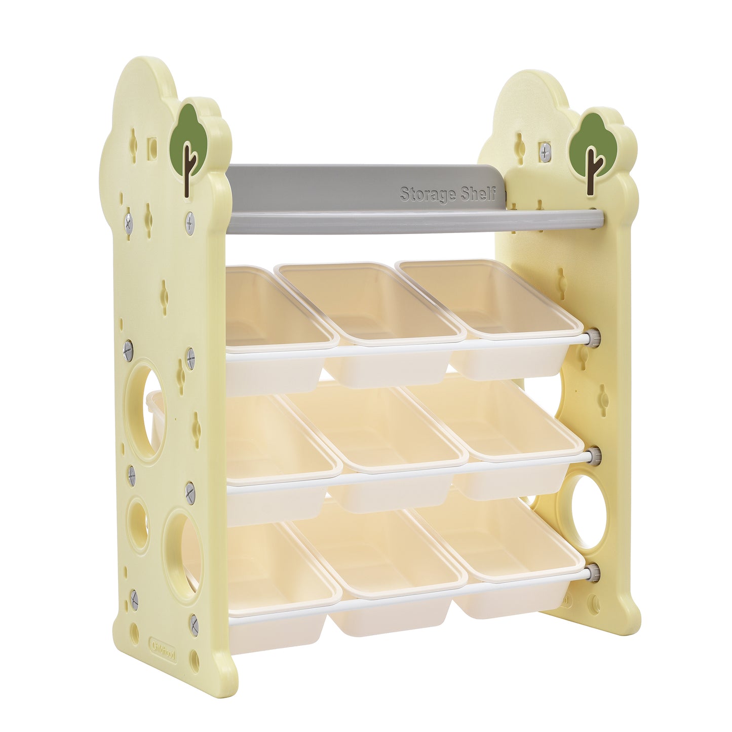 Justo Modern Kids Storage Shelf