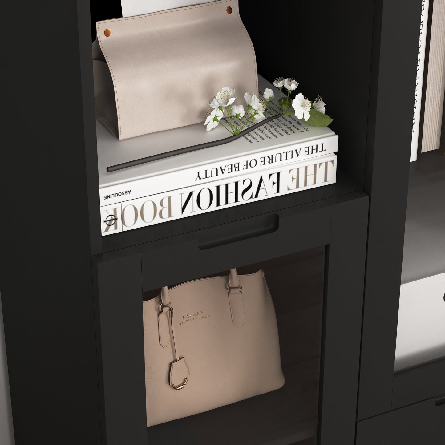Fitch Modern Lyon Glass Cabinet