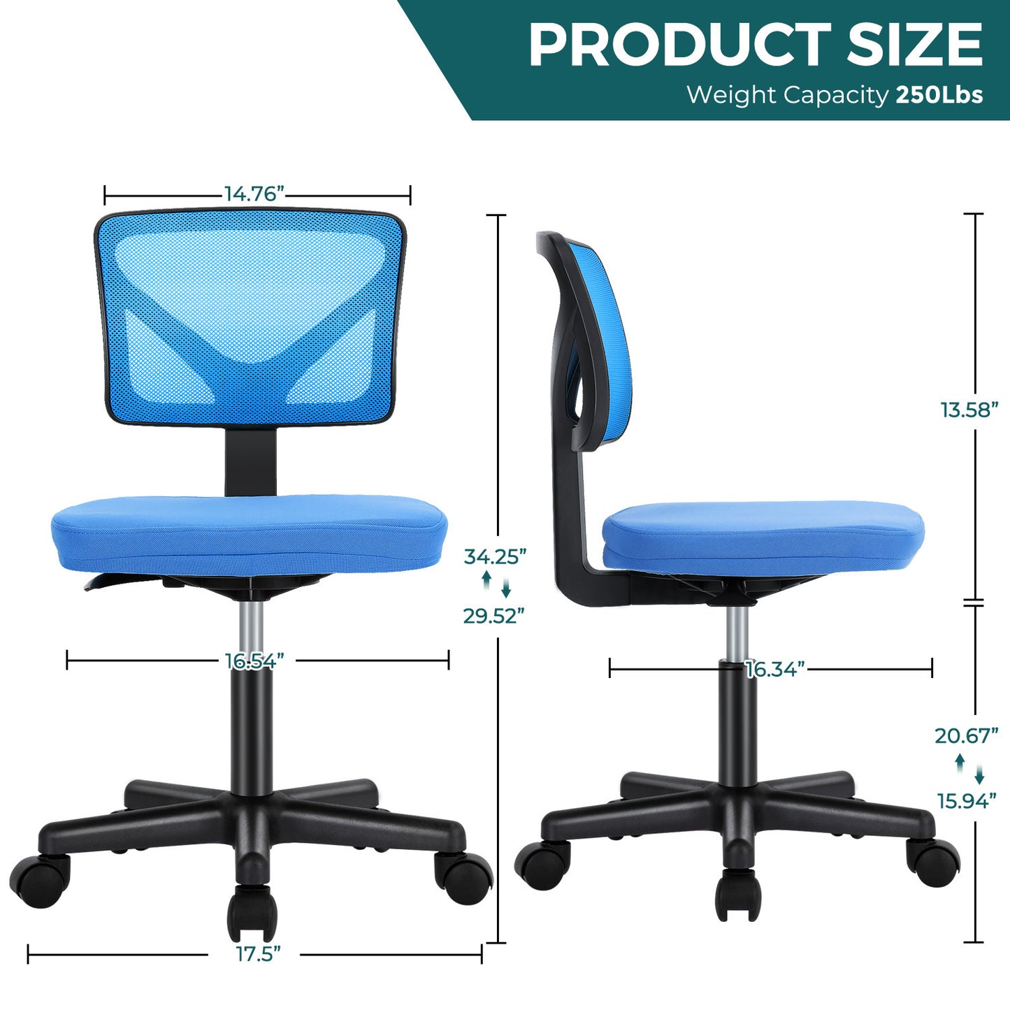 Marites Modern Lumbar Office Chair