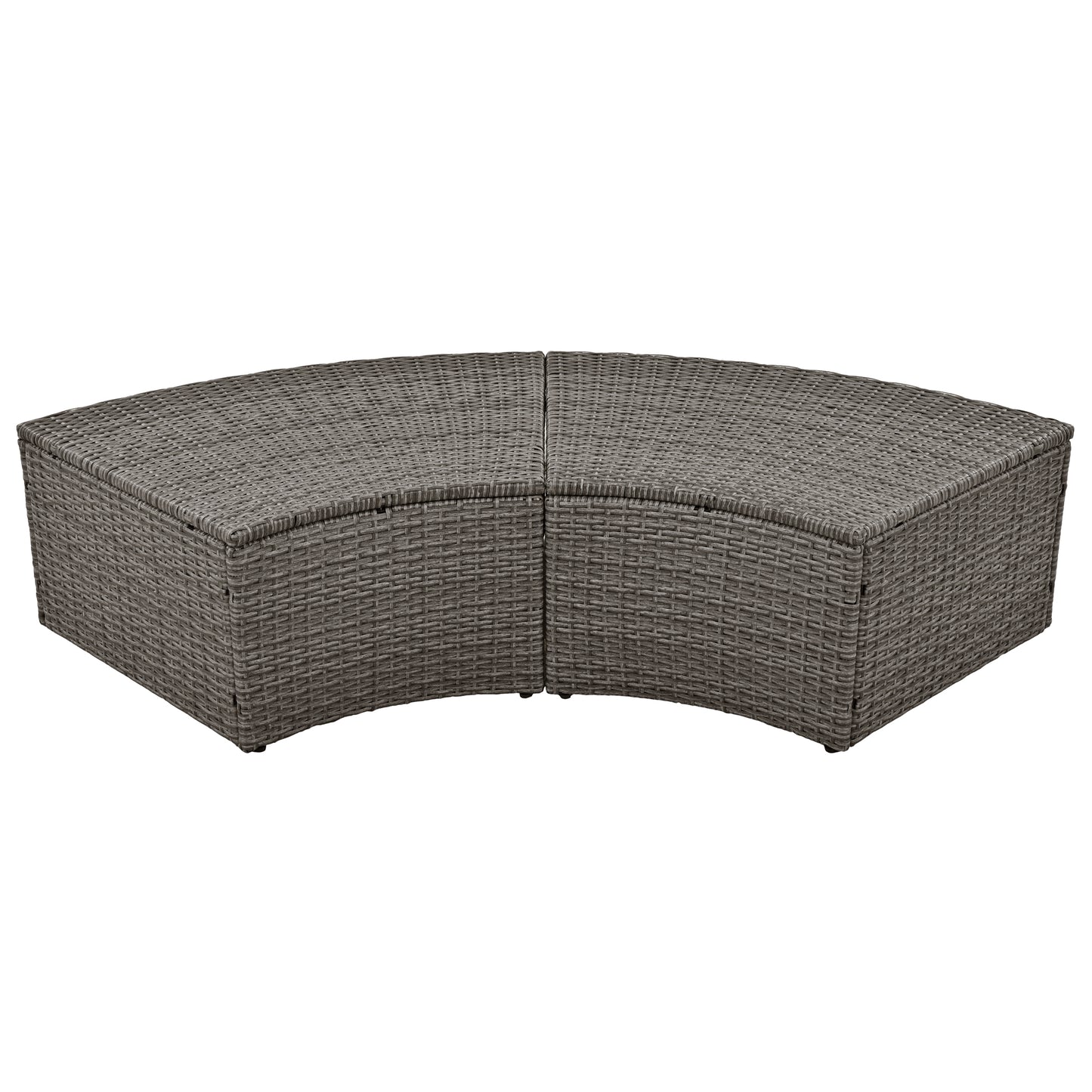 Justo Modern Patio Rattan Daybed