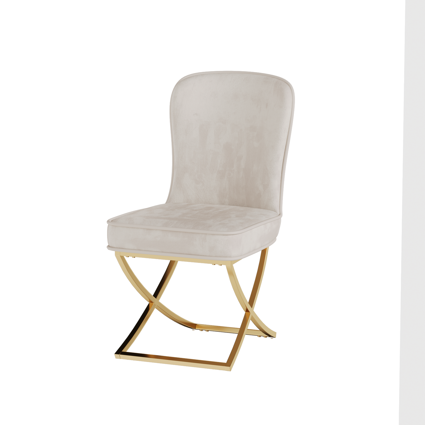 Westport Modern Velvet Dining Chair Set
