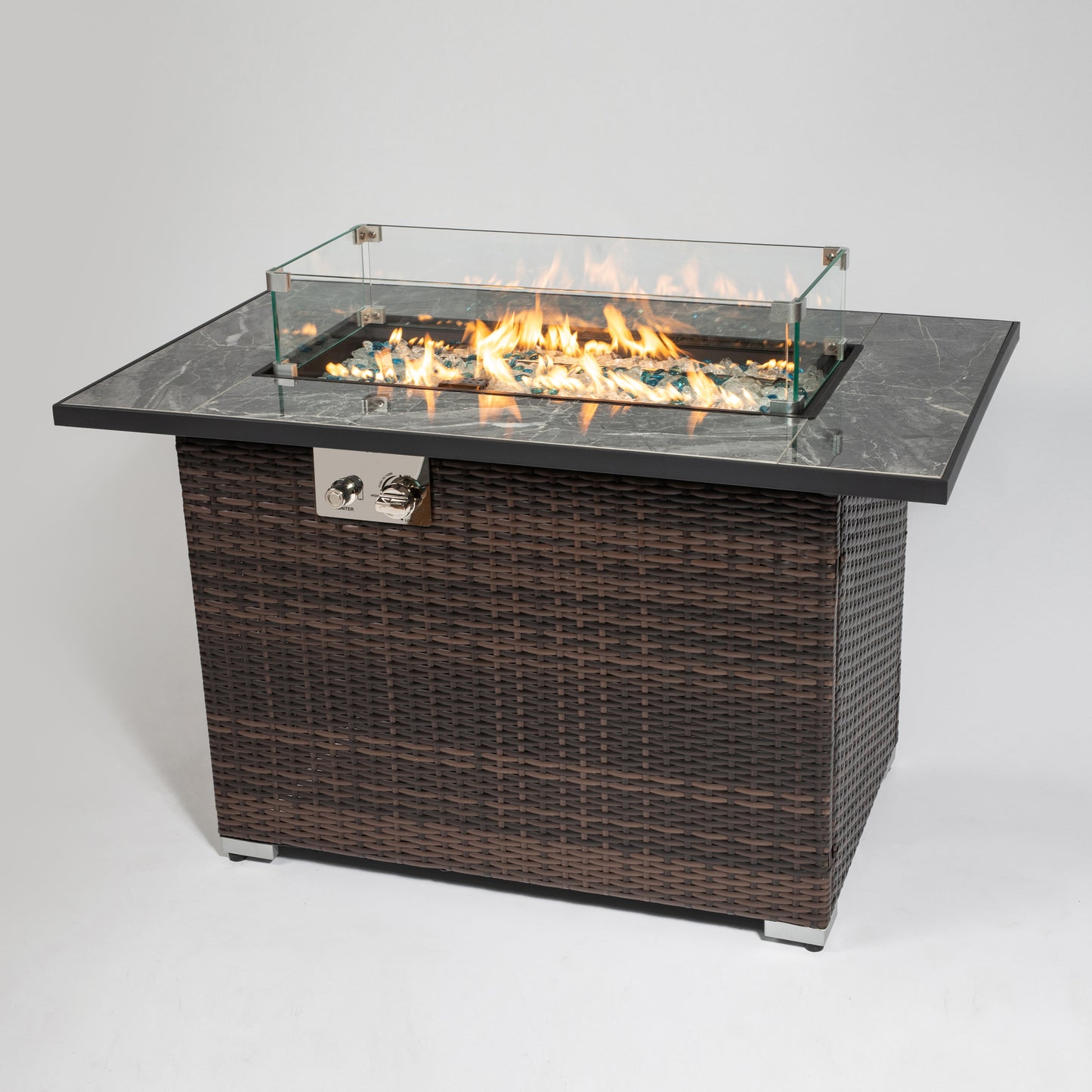 Fremont Modern Outdoor Propane Fire Table