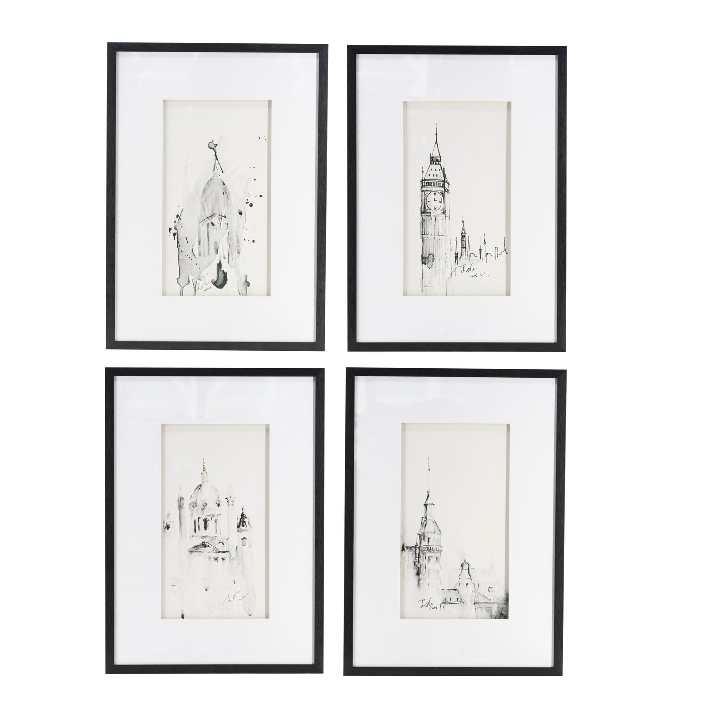 Justo Modern Architecture Home Decor Prints