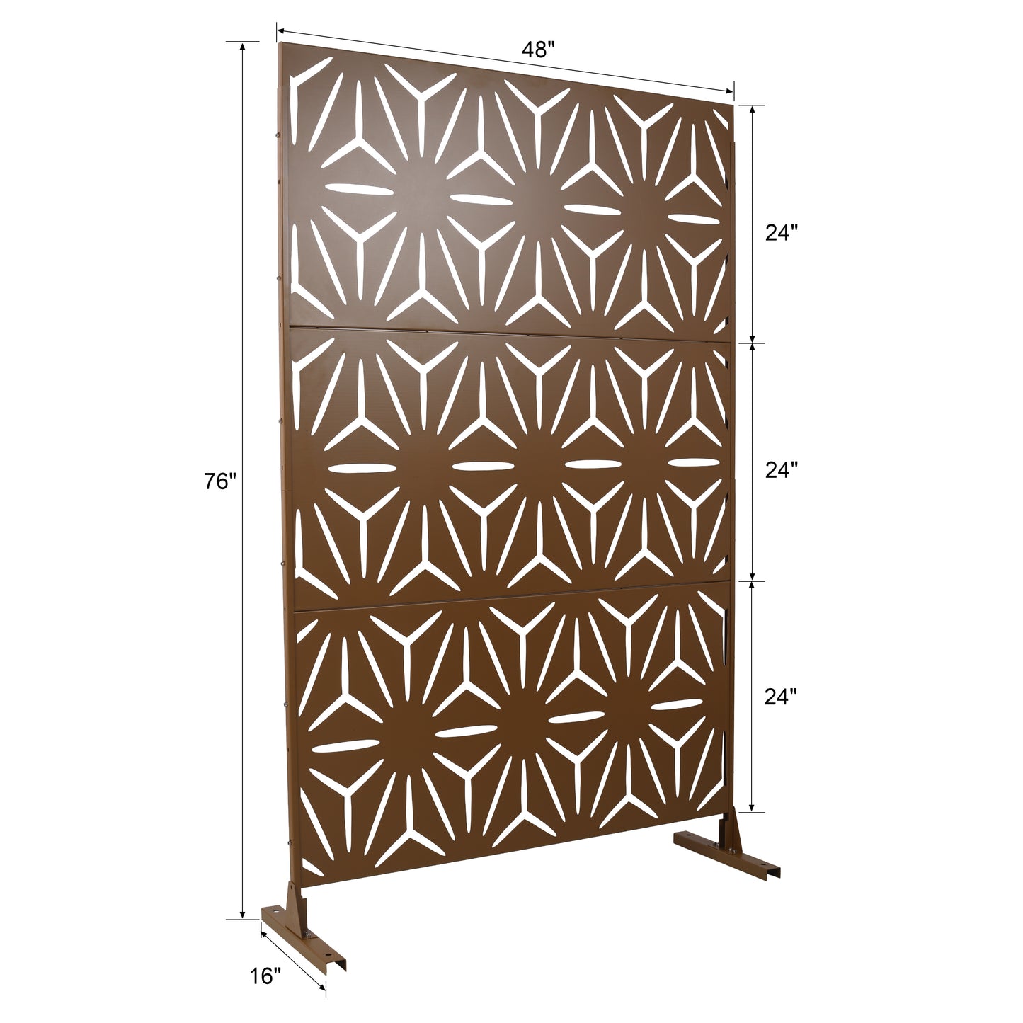 Lazzareschi Industrial Metal Privacy Screen