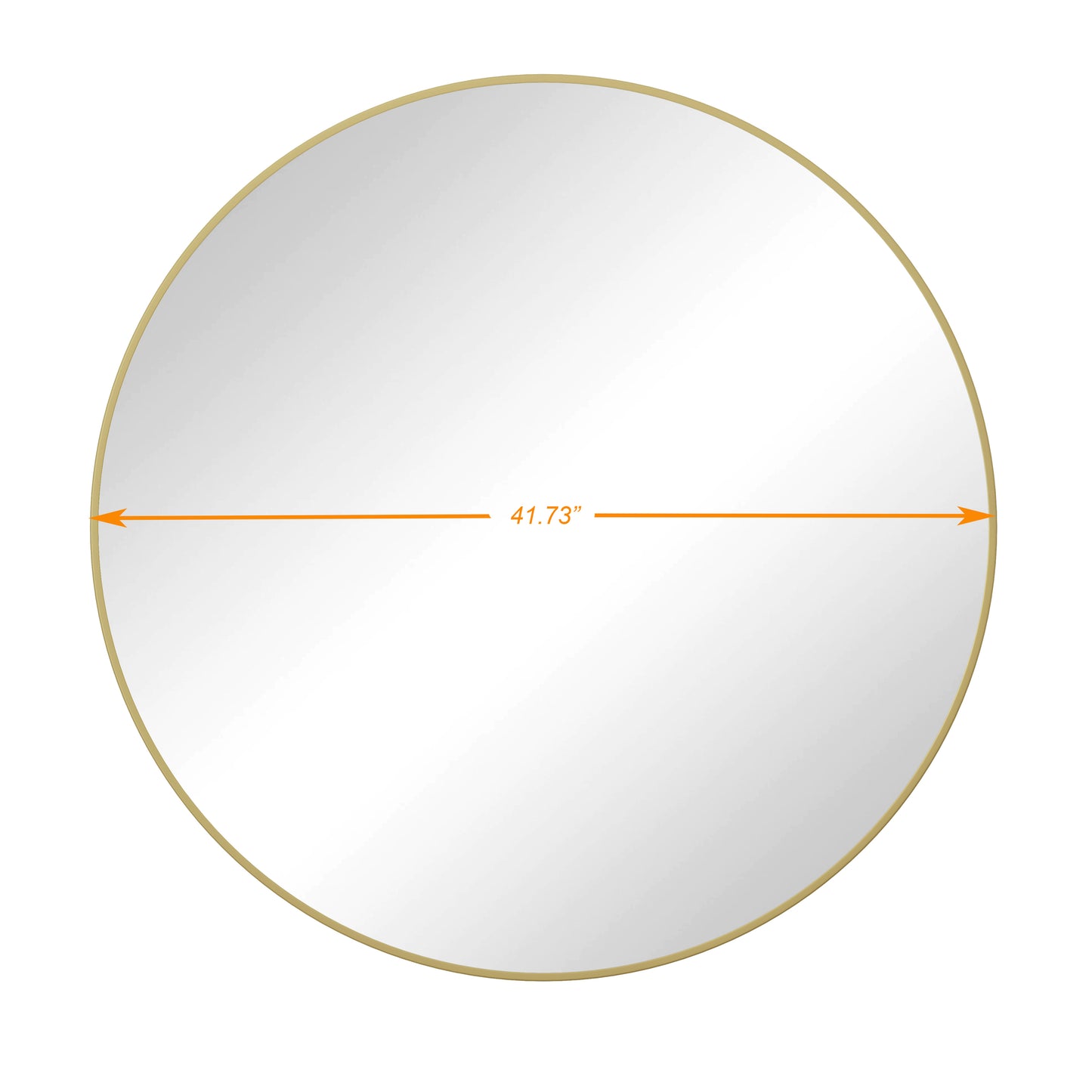 Eda Contemporary Circular Vanity Mirror