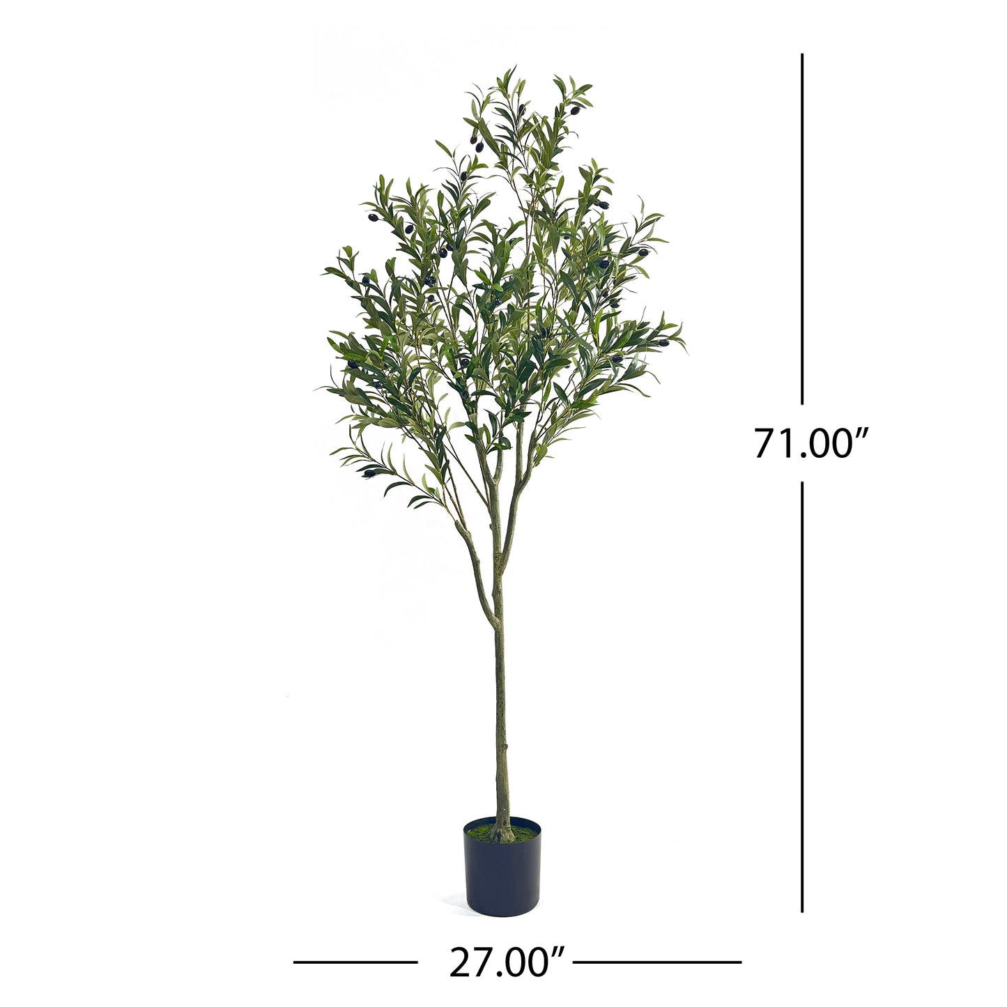 Silverleaf Modern Artificial Plant