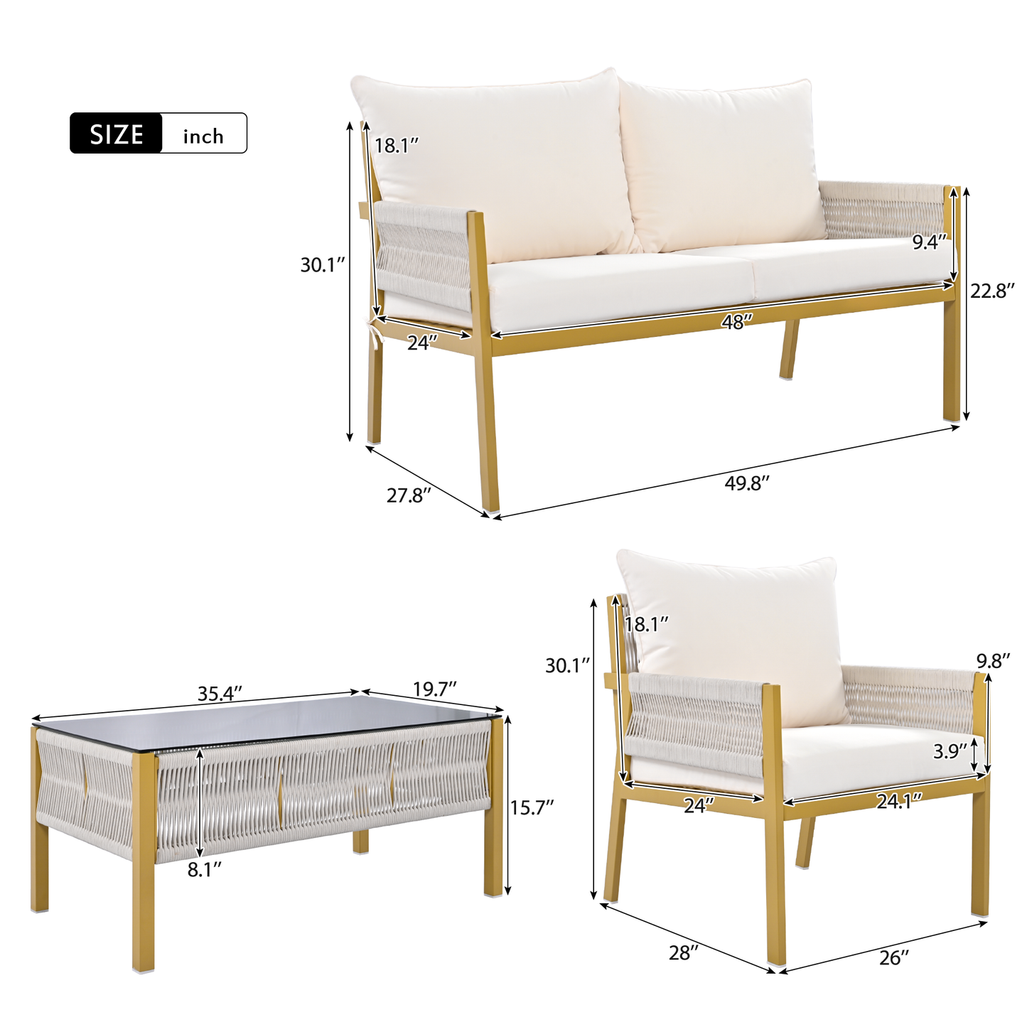 Elmcrest Modern Outdoor Living Comfort