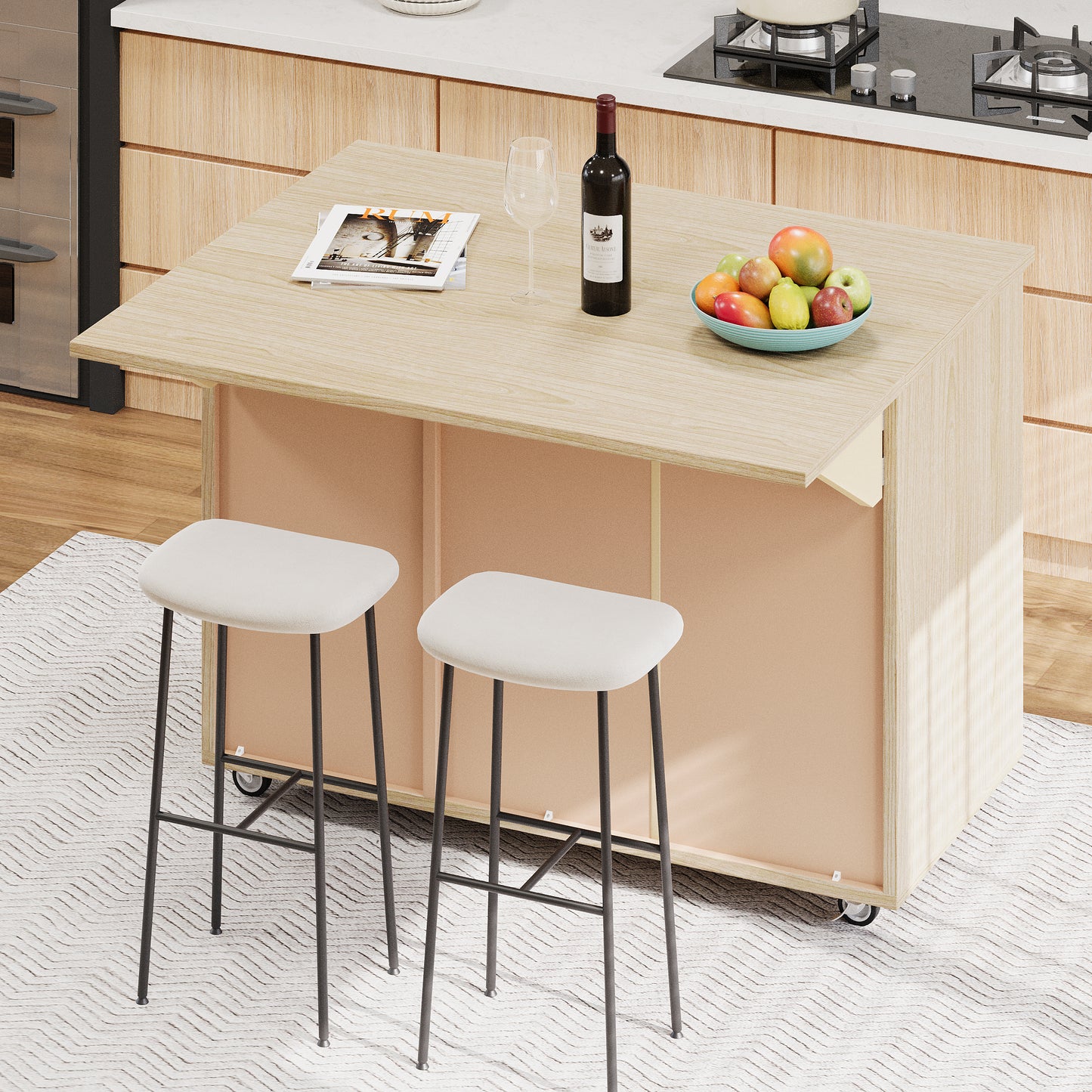 Marcel Modern Kitchen Island