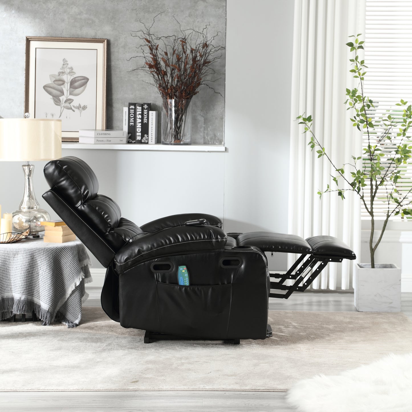 Kingsly Modern Electric Lift Recliner Sofa
