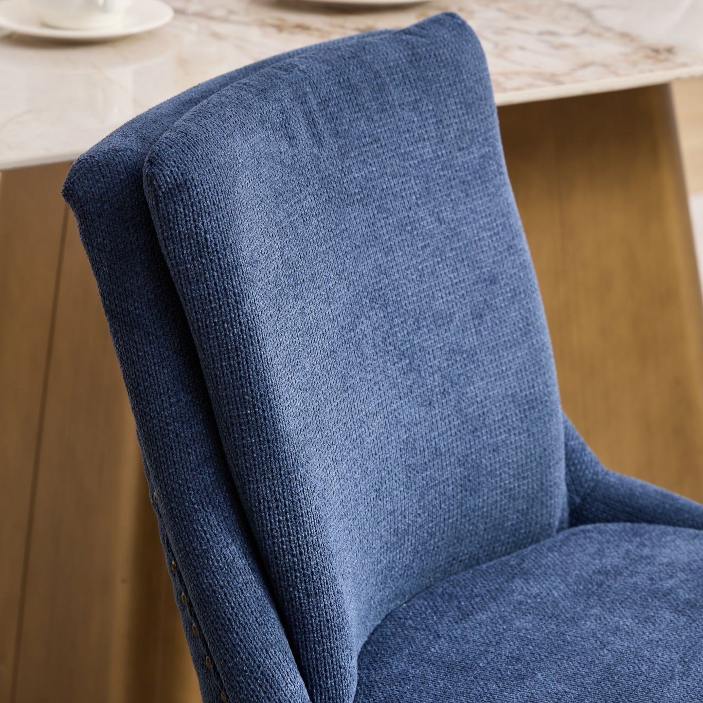 Healdsburg Modern Chenille Dining Chairs