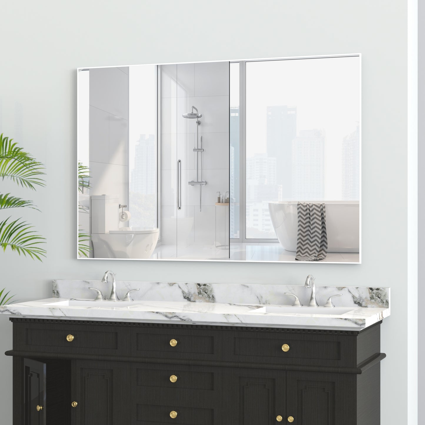 Sonoma Modern Classic Bathroom Mirror