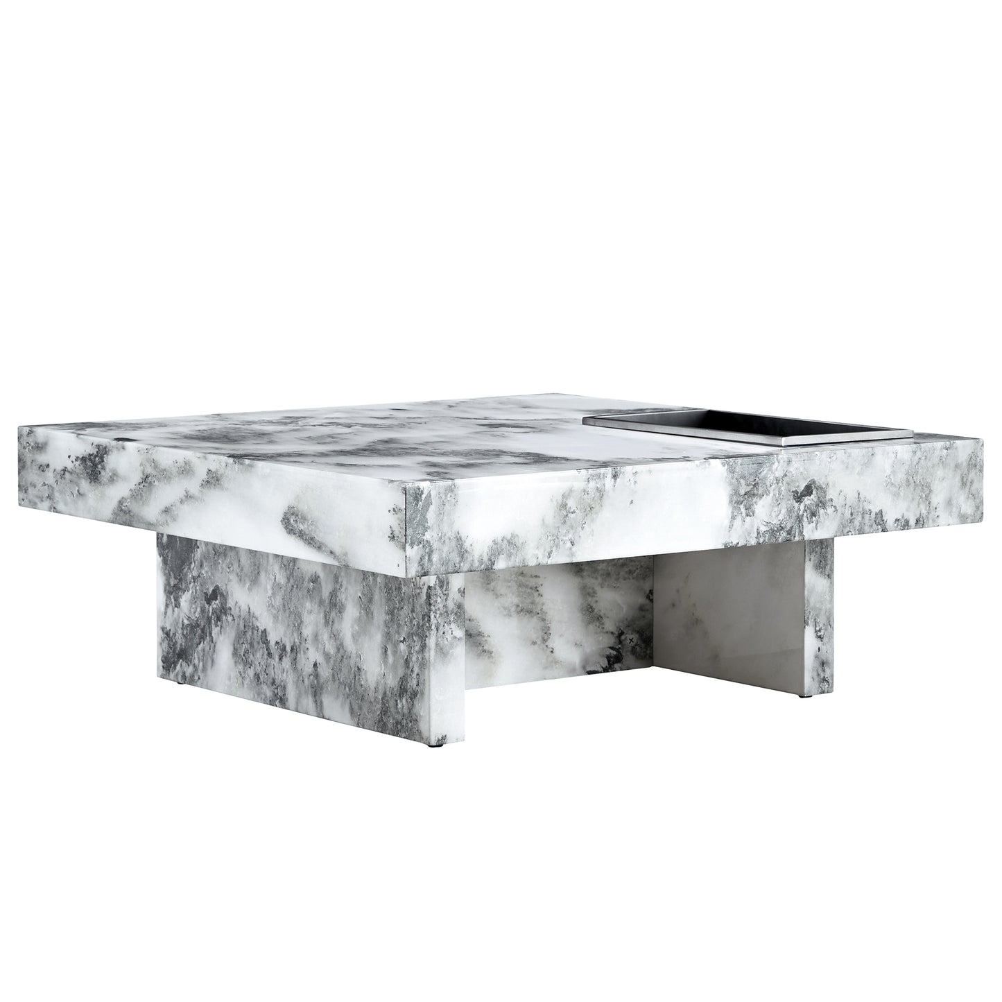 Jiron Modern Fusion Marble Coffee Table