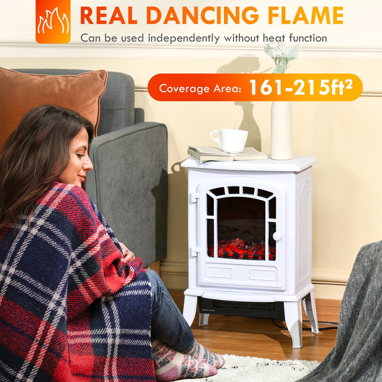 Healdsburg Traditional Hearth Electric Fireplace
