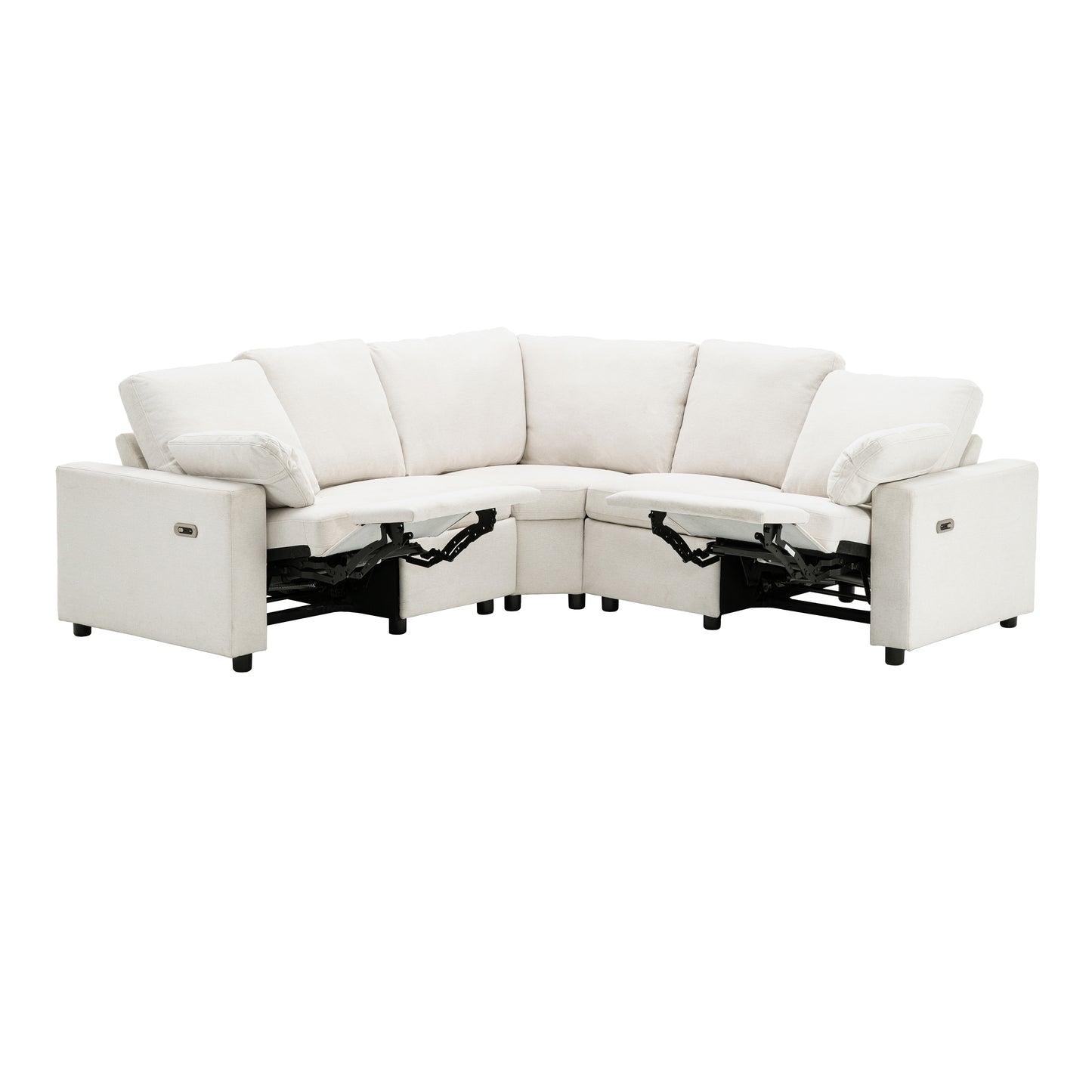 Niles Modern Power Recliner Sectional