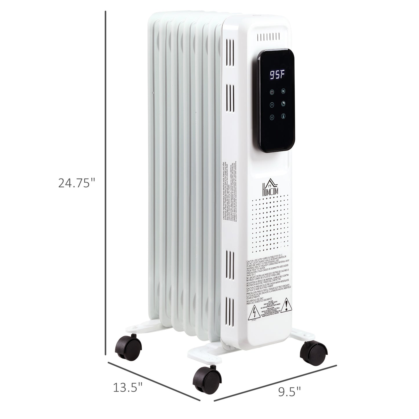 Emery Modern Classic Freestanding Space Heater