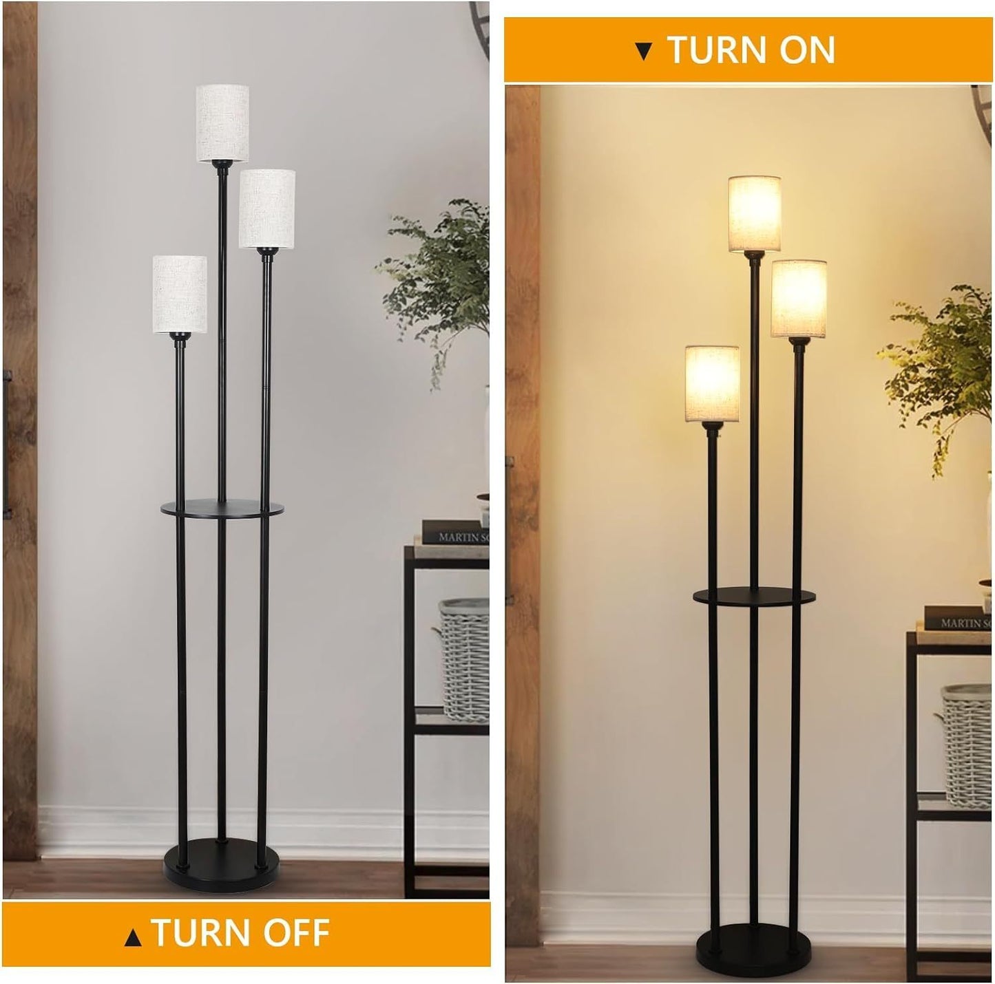 Ghivi Industrial Floor Lamp
