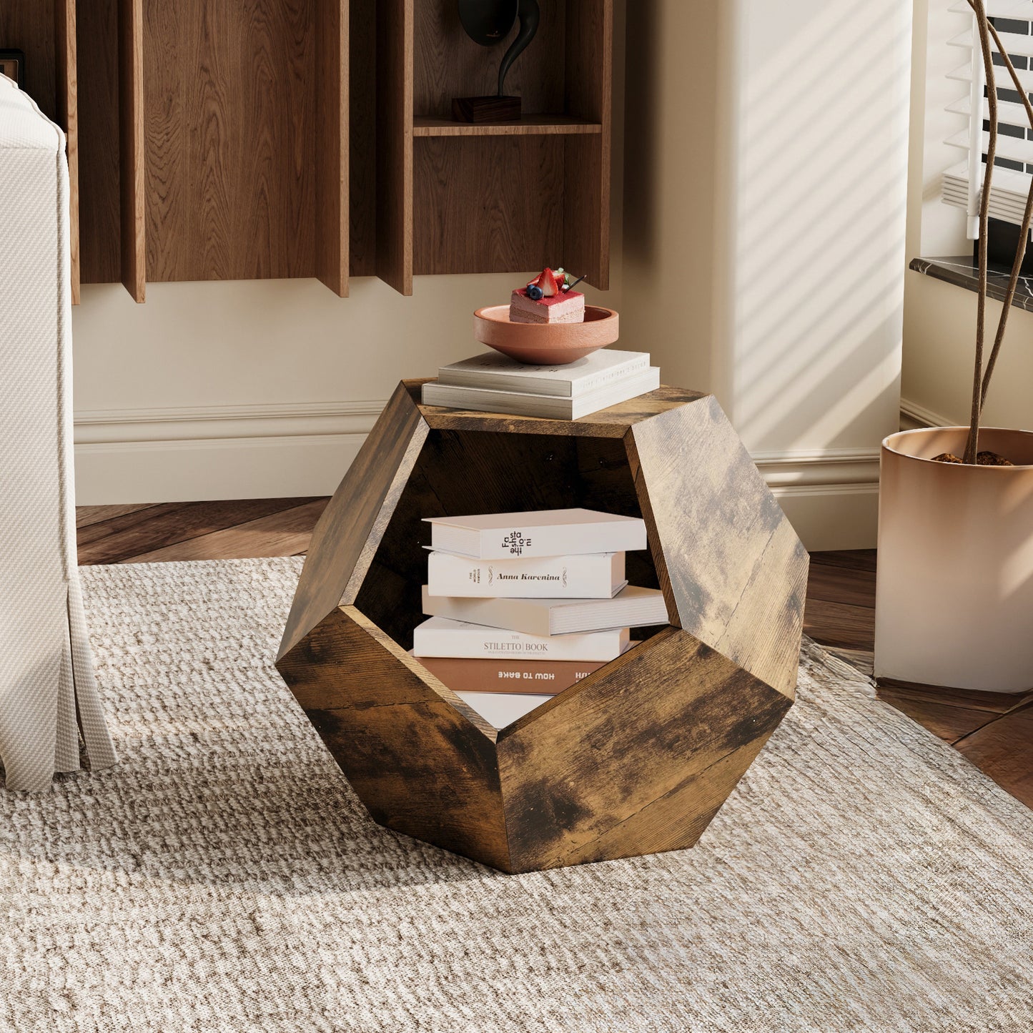 Lula Craftsman Wood Pet Table