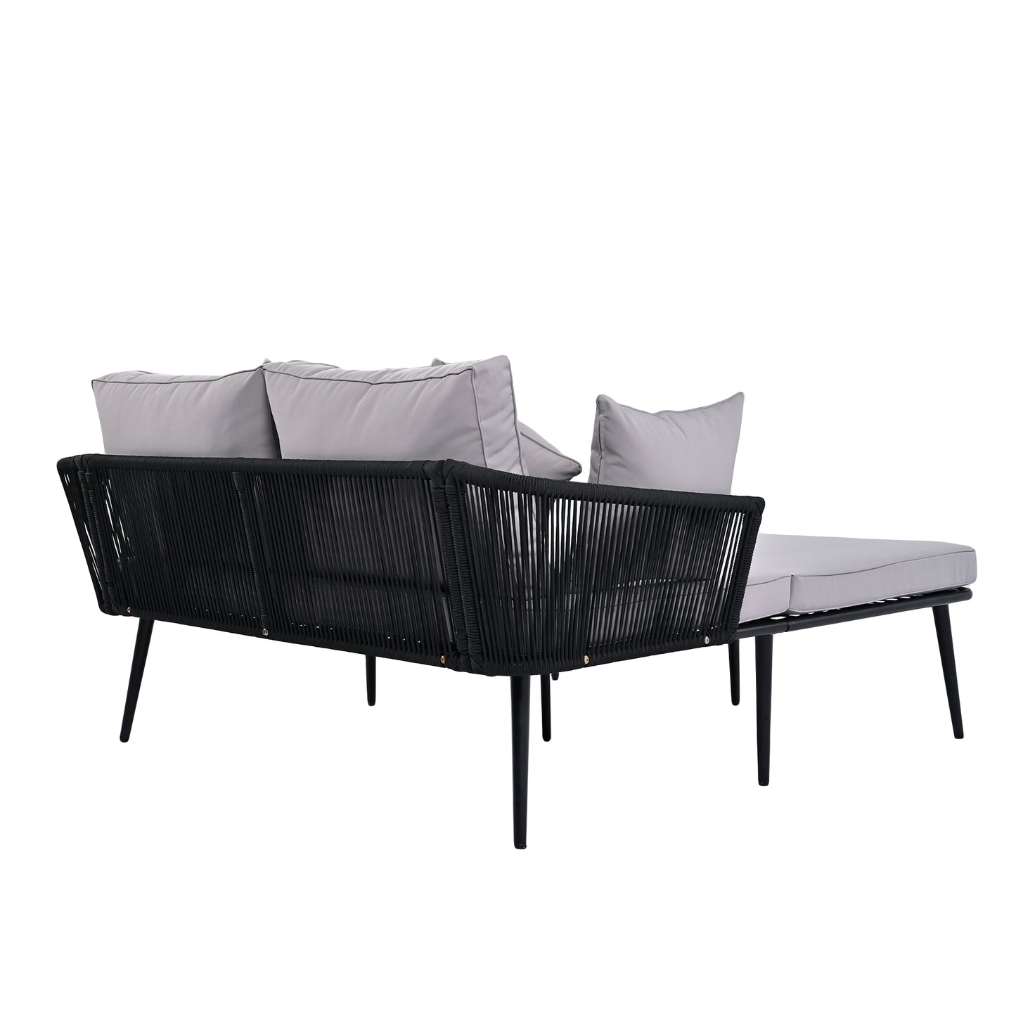 Irvington Modern Woven Rope Daybed
