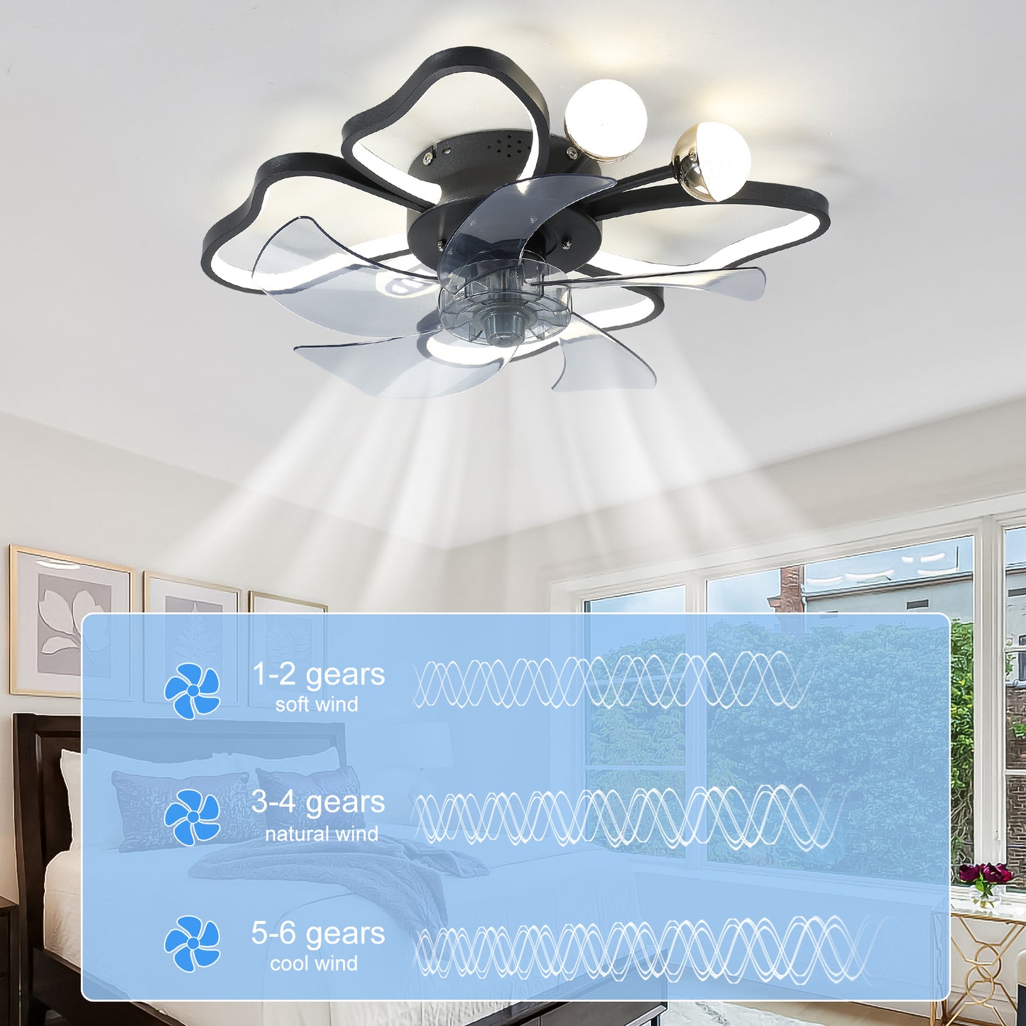 Eda Contemporary Butterfly Ceiling lights
