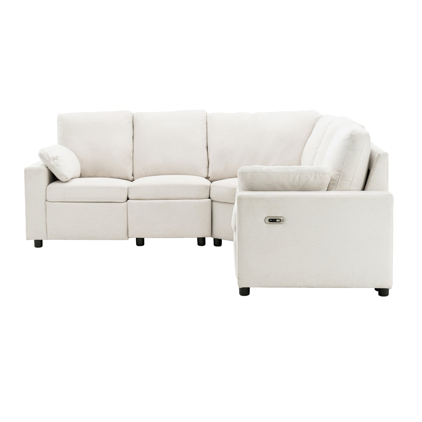 Niles Modern Power Recliner Sectional