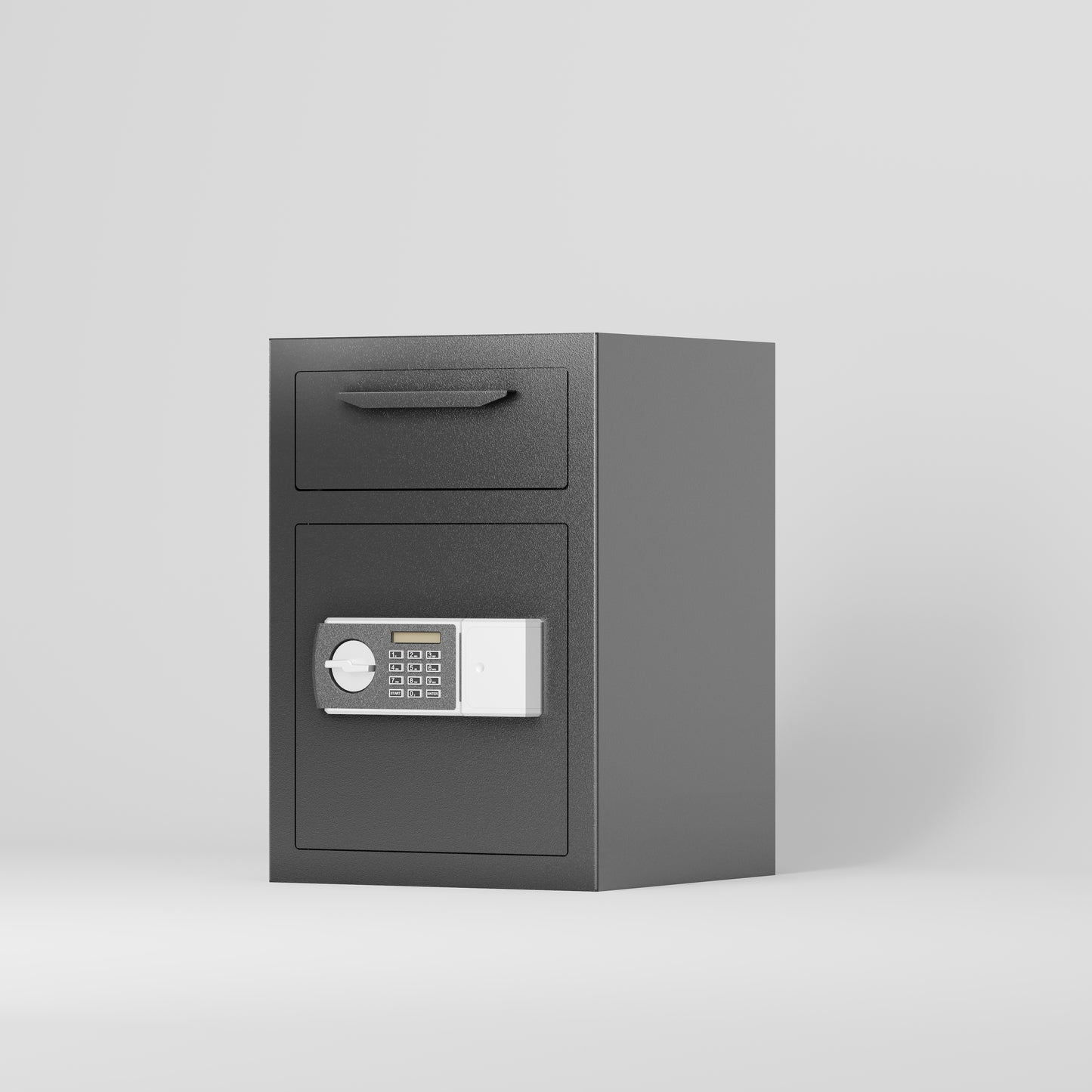 Luz Modern Carbon Steel Safe Box