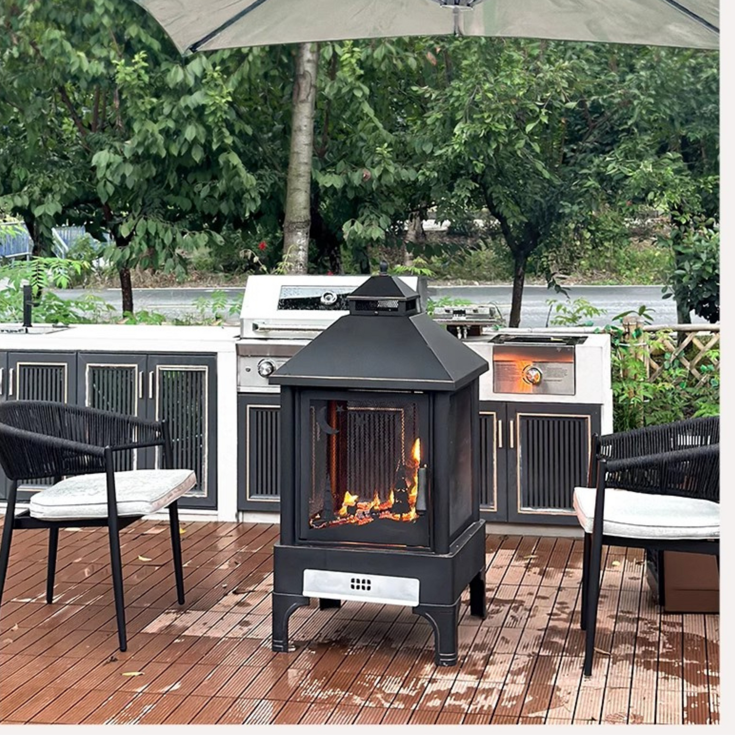 Silverleaf Industrial Outdoor Heating Furnace