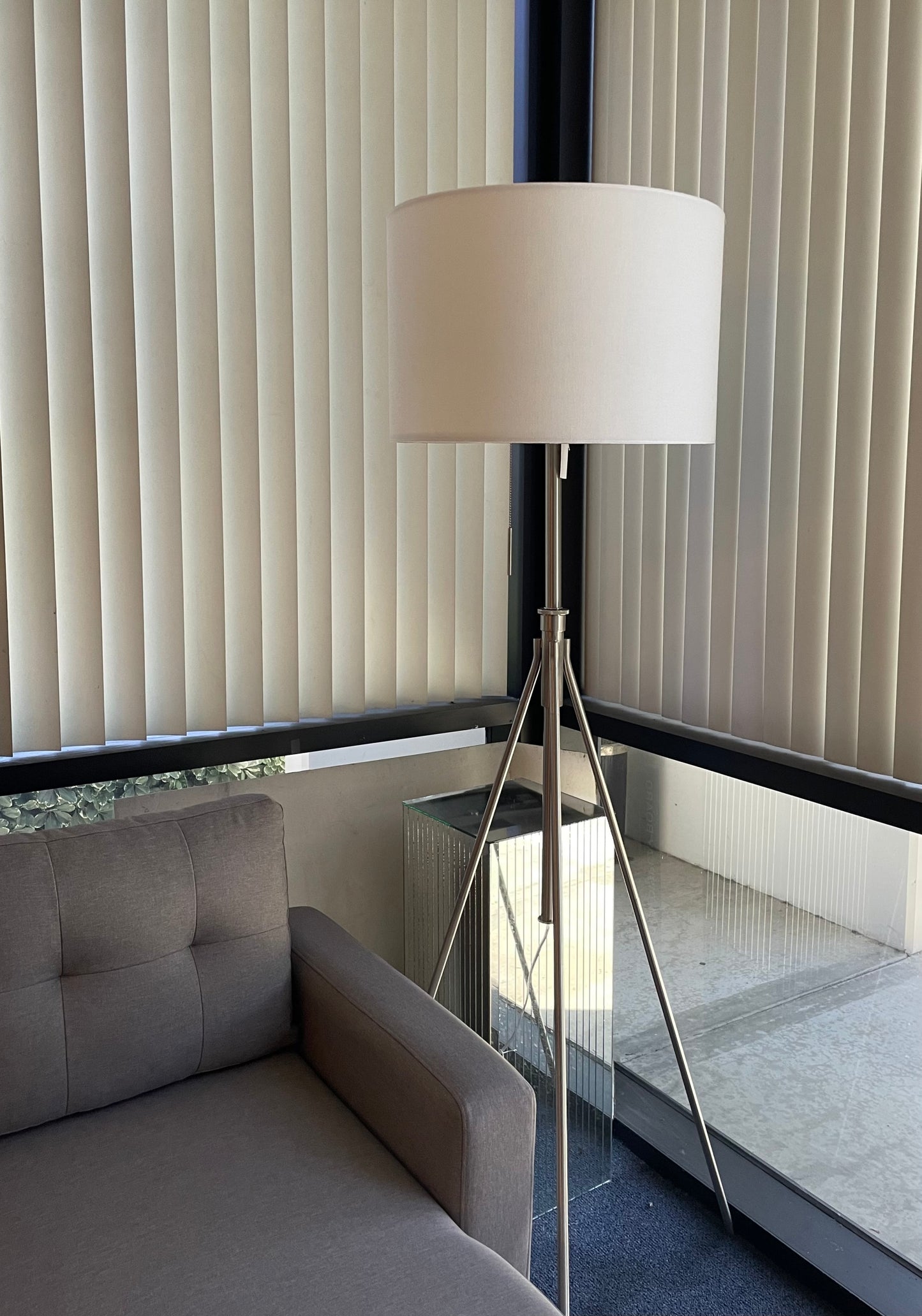 Marites Modern Adjustable Tripod Floor Lamp
