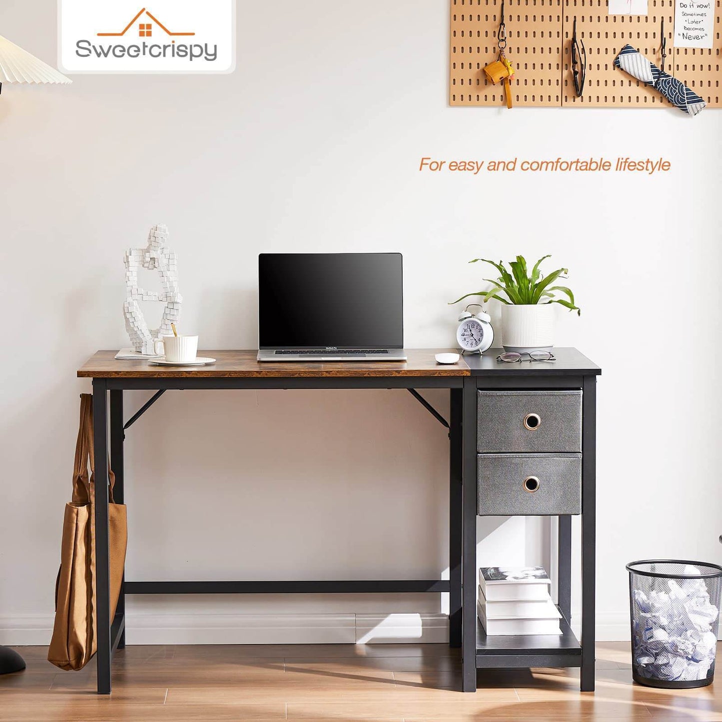 Westport Modern Simple Office Desk Drawers