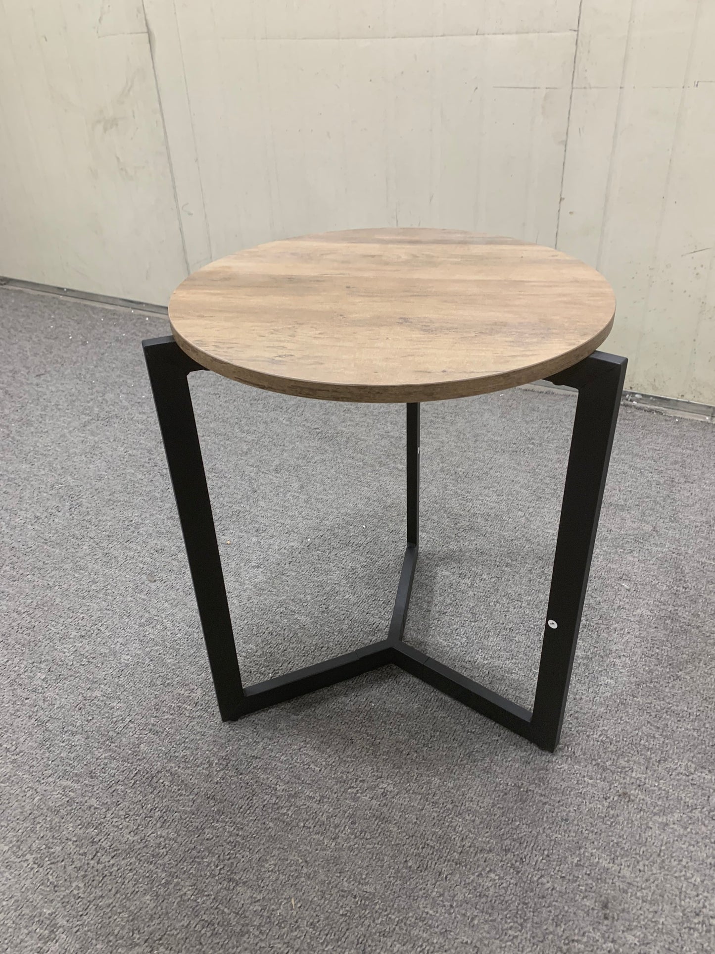 Bartholomew Modern Round Metal Accent Table