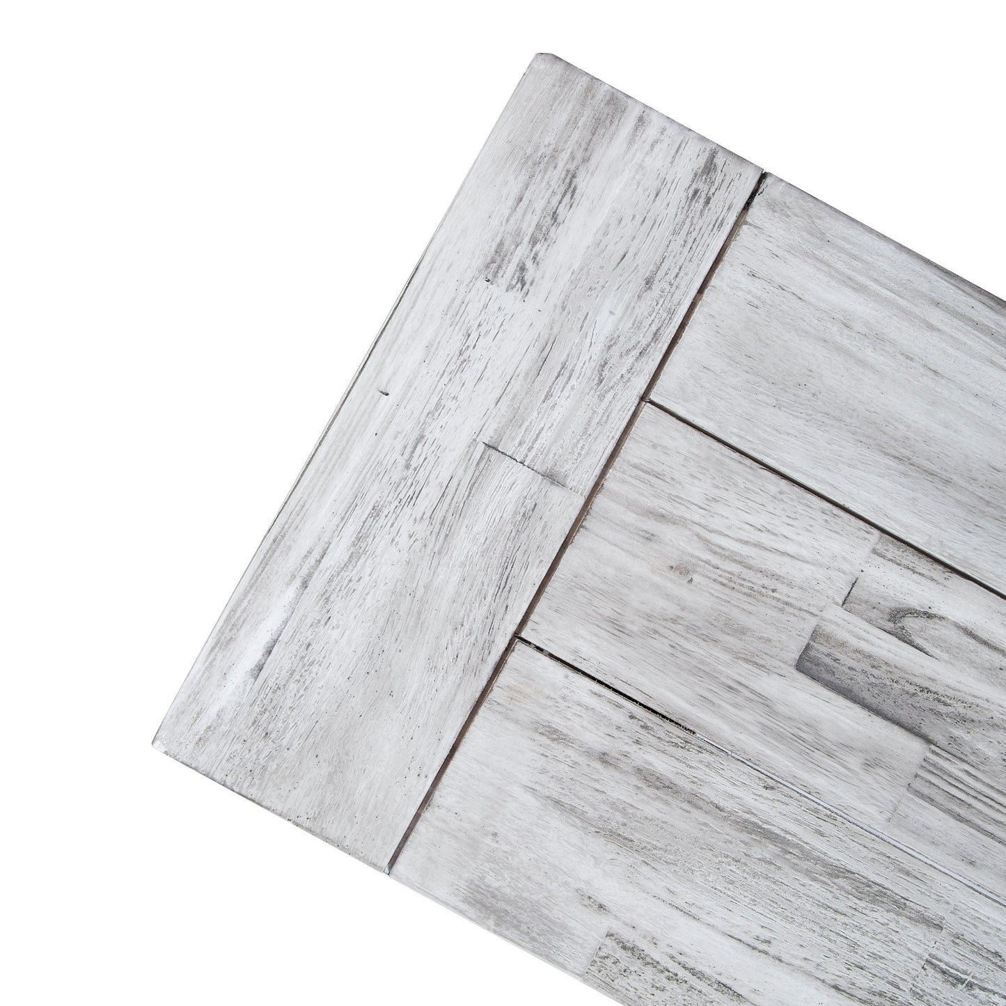Emery Industrial Acacia Wood Bench