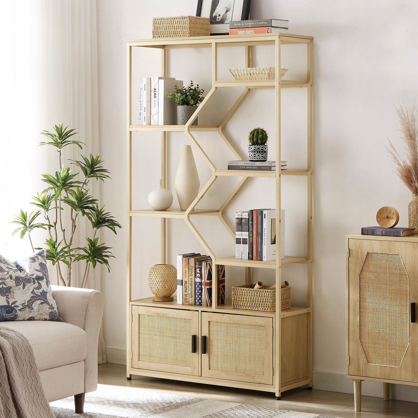 Bartholomew Modern Elegant Storage Shelve