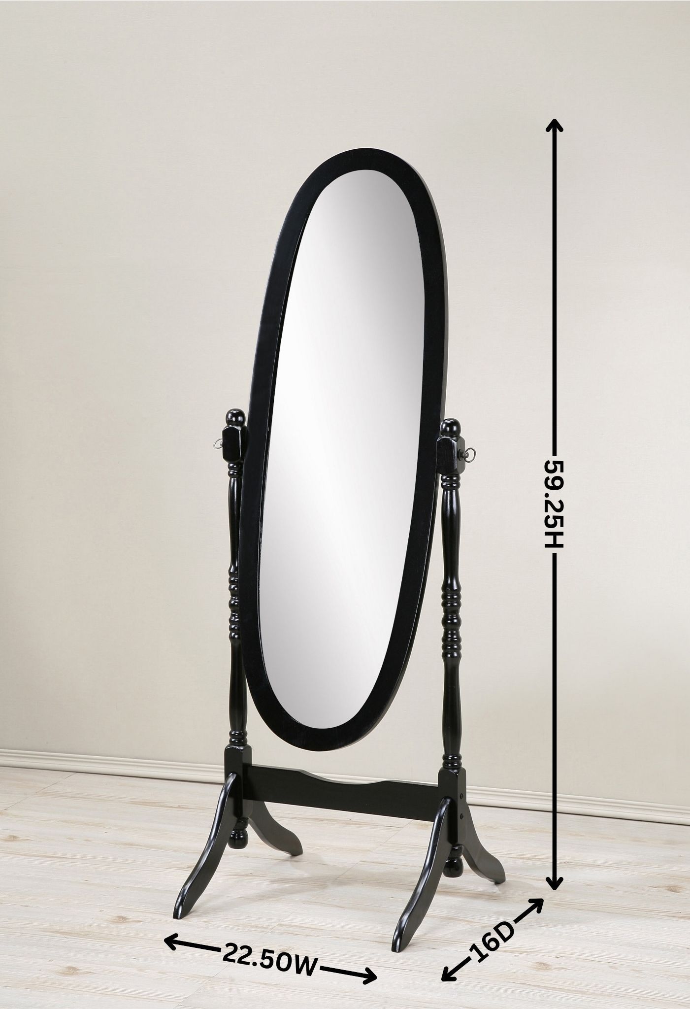 Marites Craftsman Classic Cheval Mirror