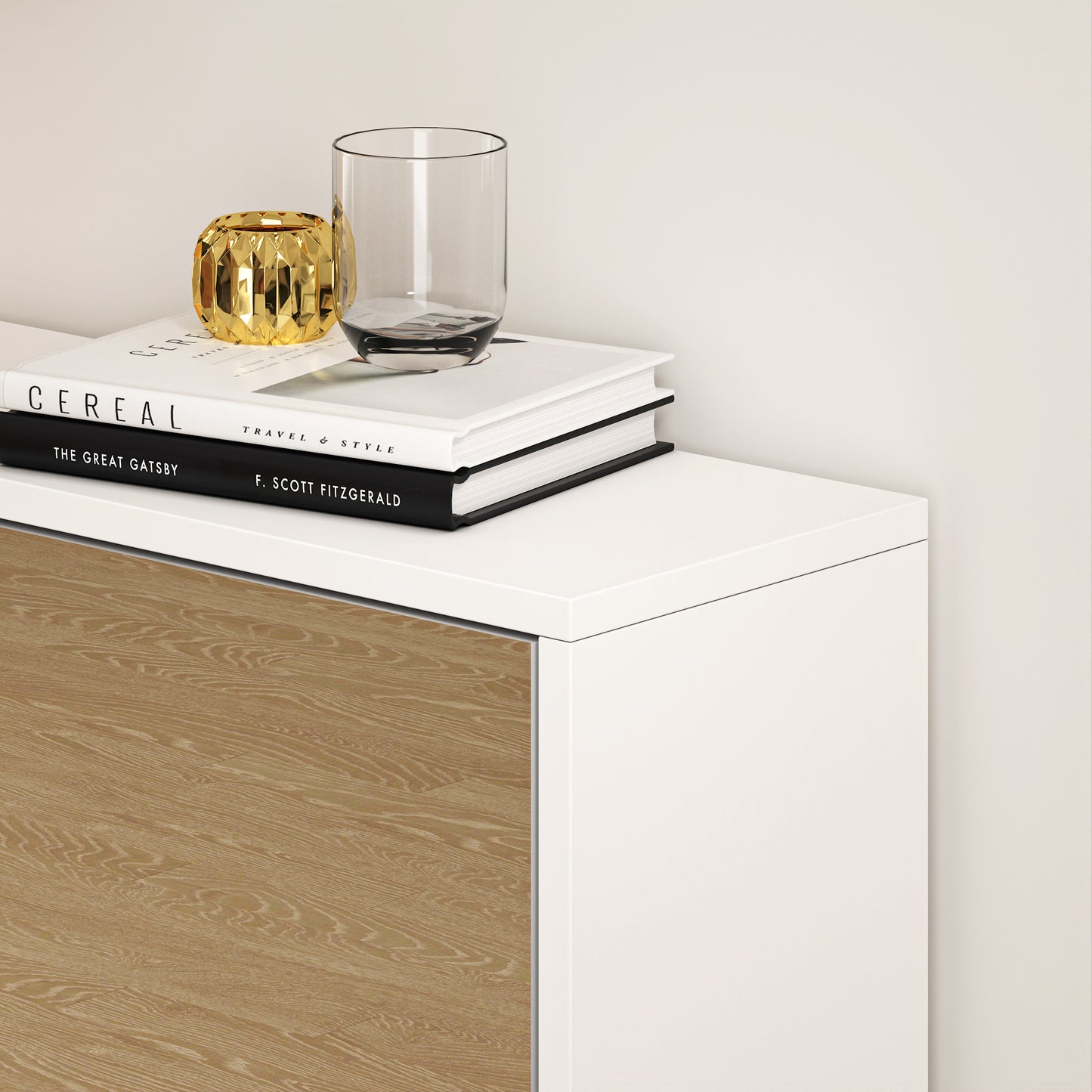 Somerset Modern Shoe Cabinet Organizer