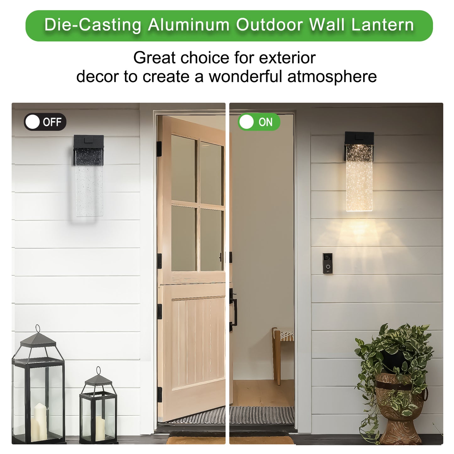 Lula Modern Outdoor Wall Lamp