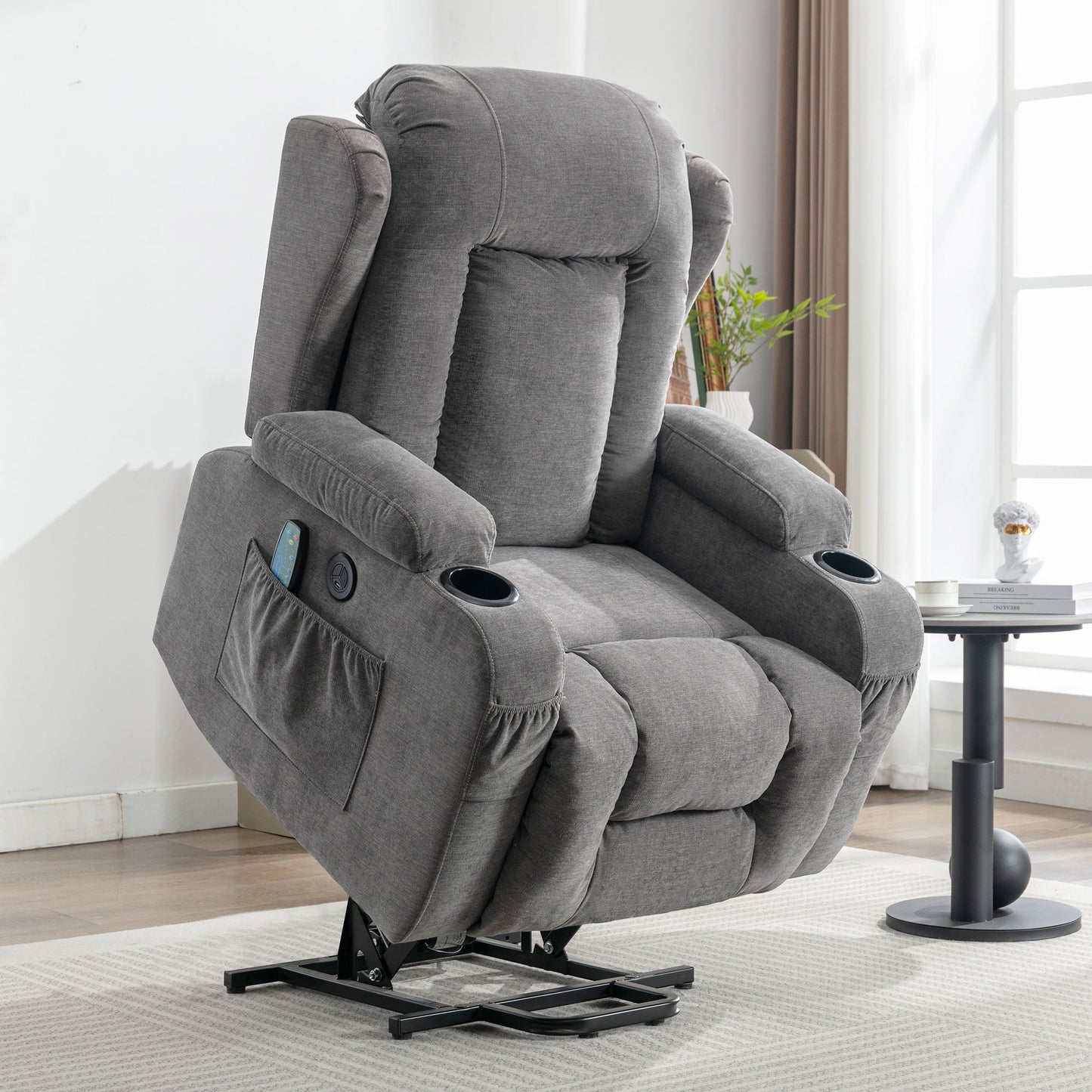 Napa Contemporary Power Lift Recliner Chair