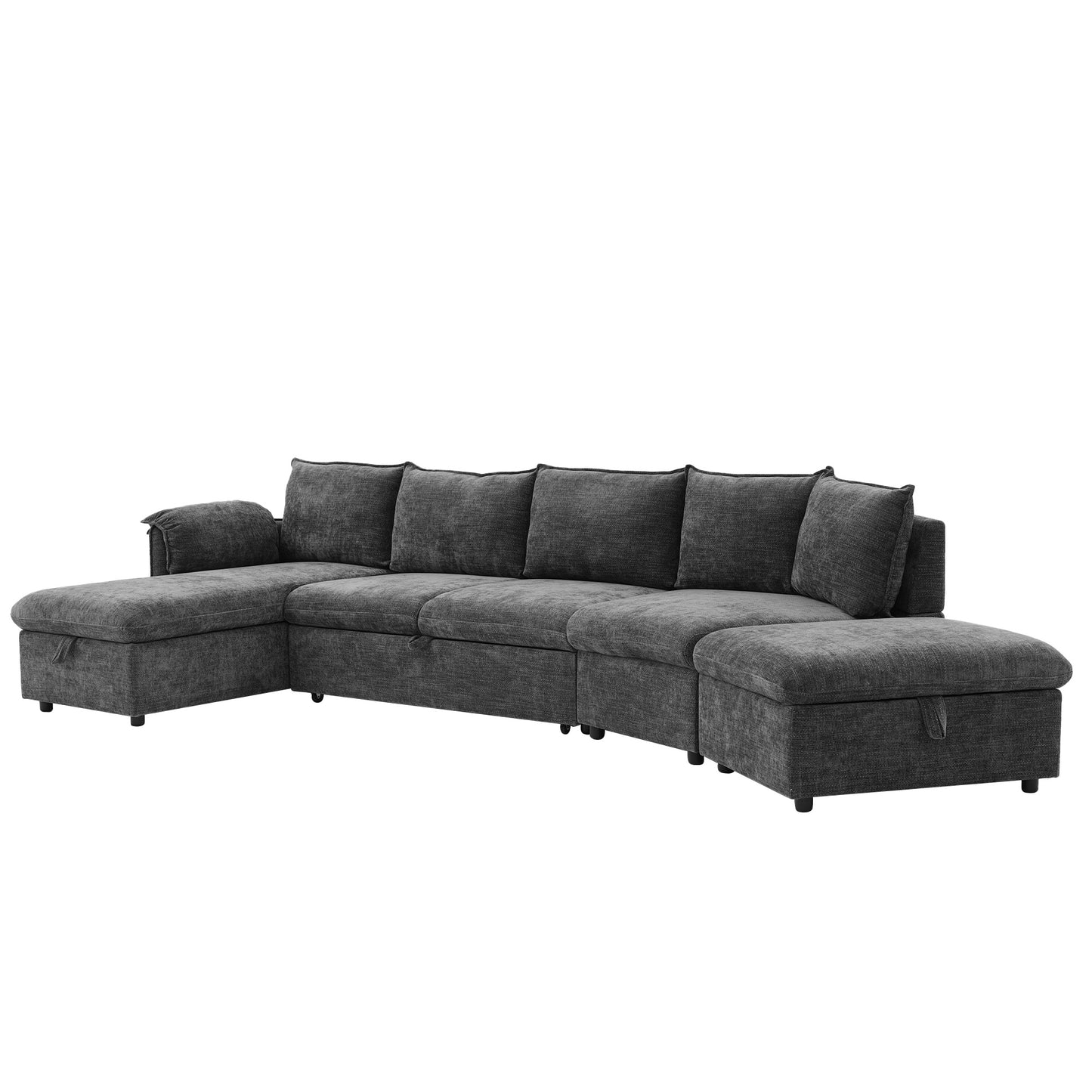Sonoma Modern Pull-out Couch Sectional